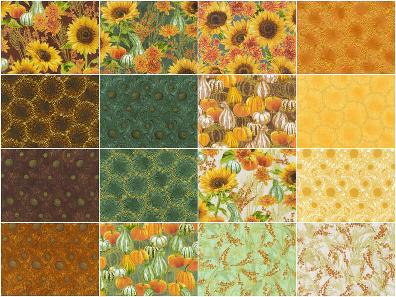 September Fields Favorites Fat Quarter Bundle - 16 Piece - Image 3