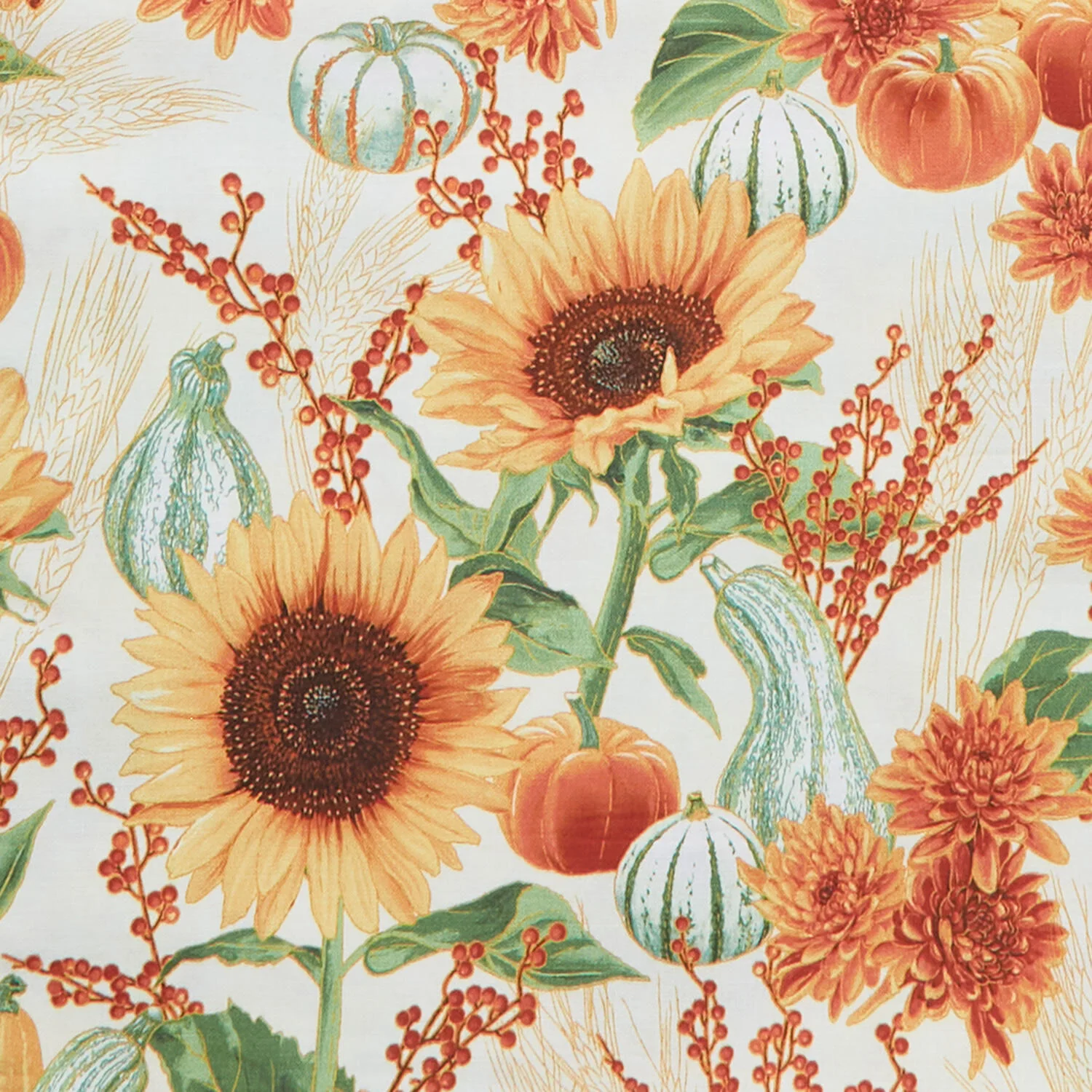 September Fields Favorites - Natural Sunflower 2 Yard Cut - Image 2