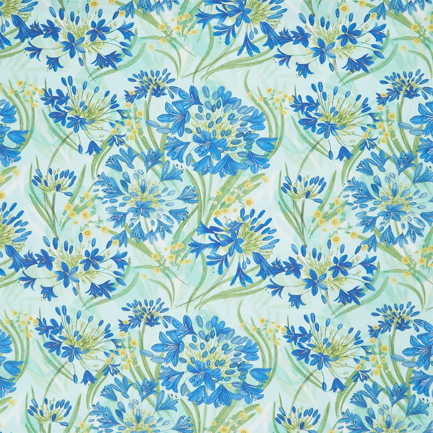 Serena Shores - Agapanthus Aqua Yardage