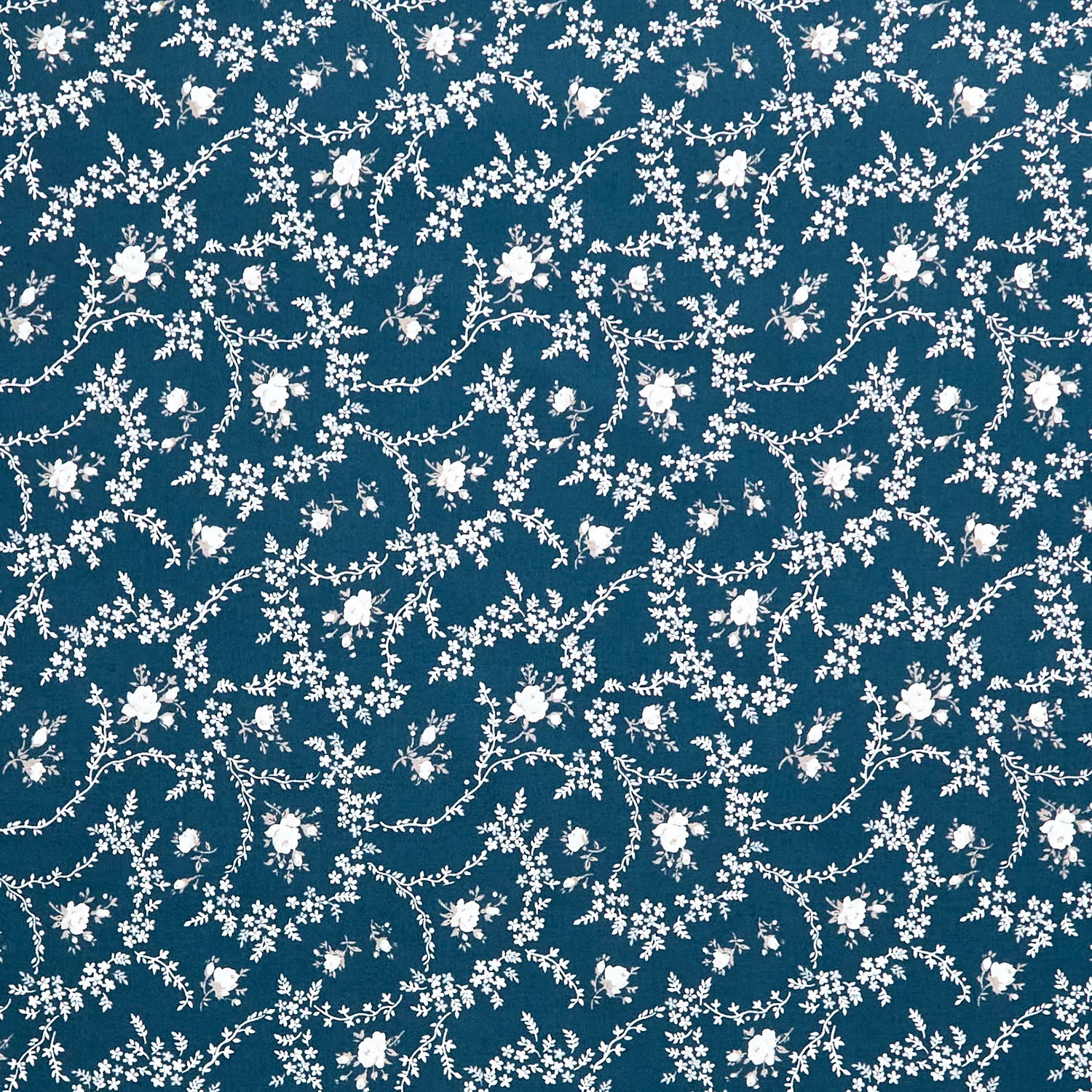 Serenity Blues - Vines Navy Yardage