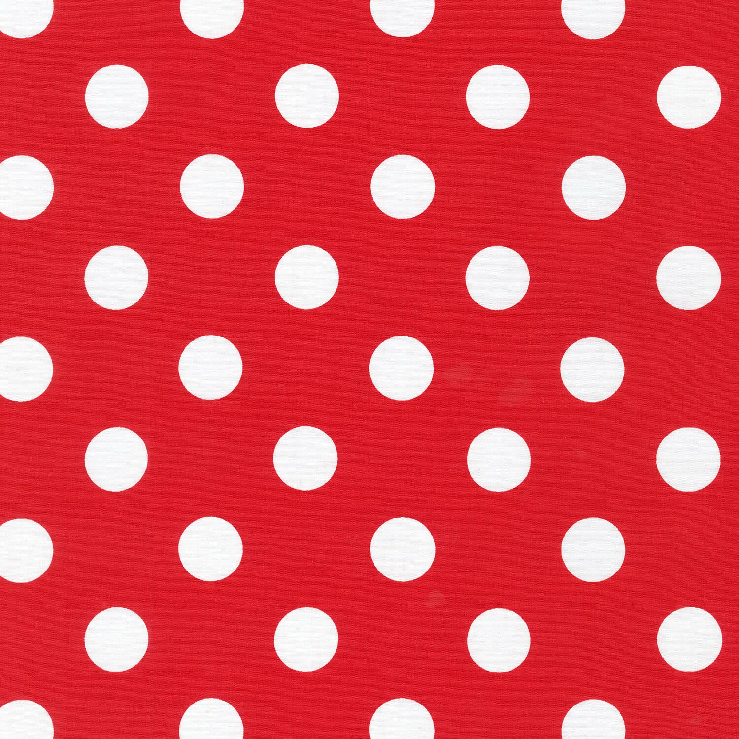 Sevenberry: Petite Basics - Polka Dot Red Yardage