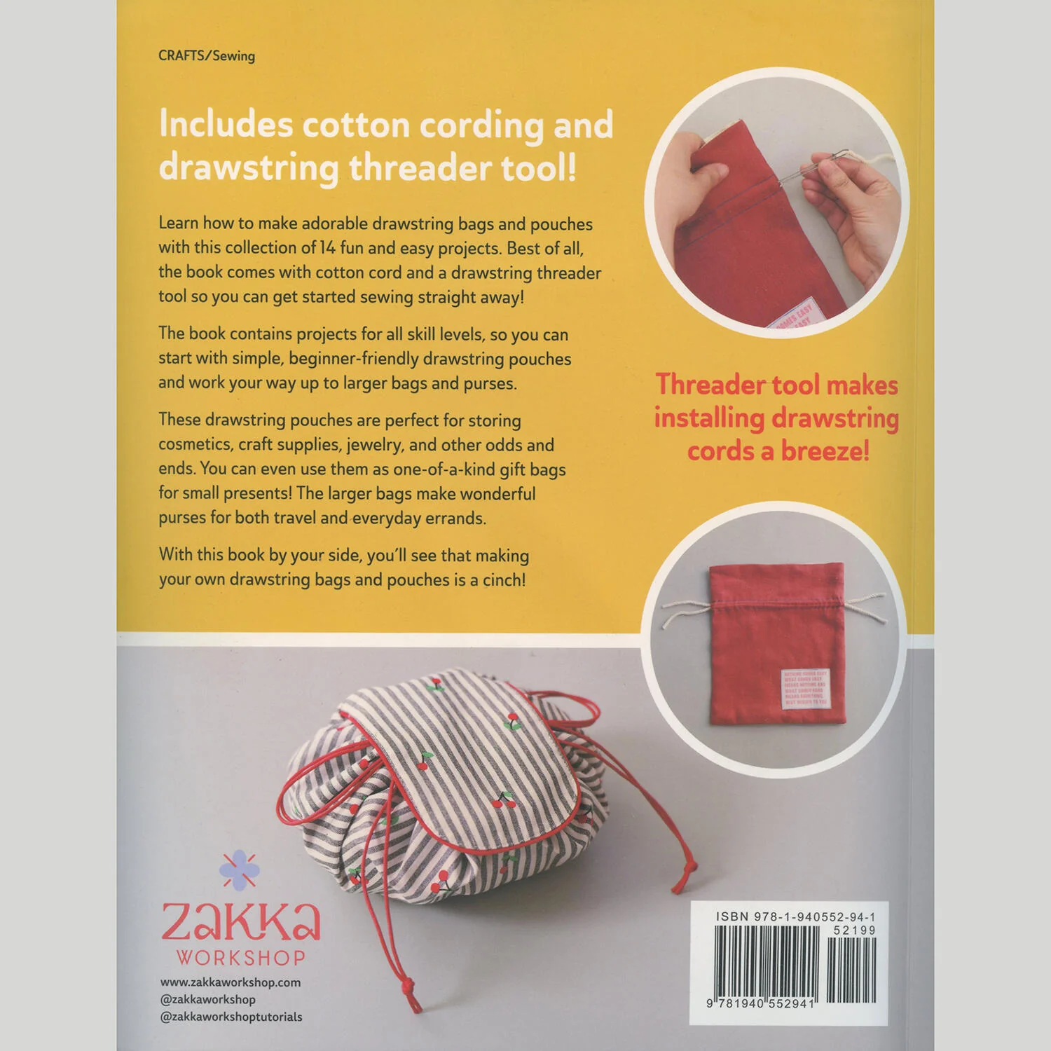 Sew Drawstring Bags Book - Image 2