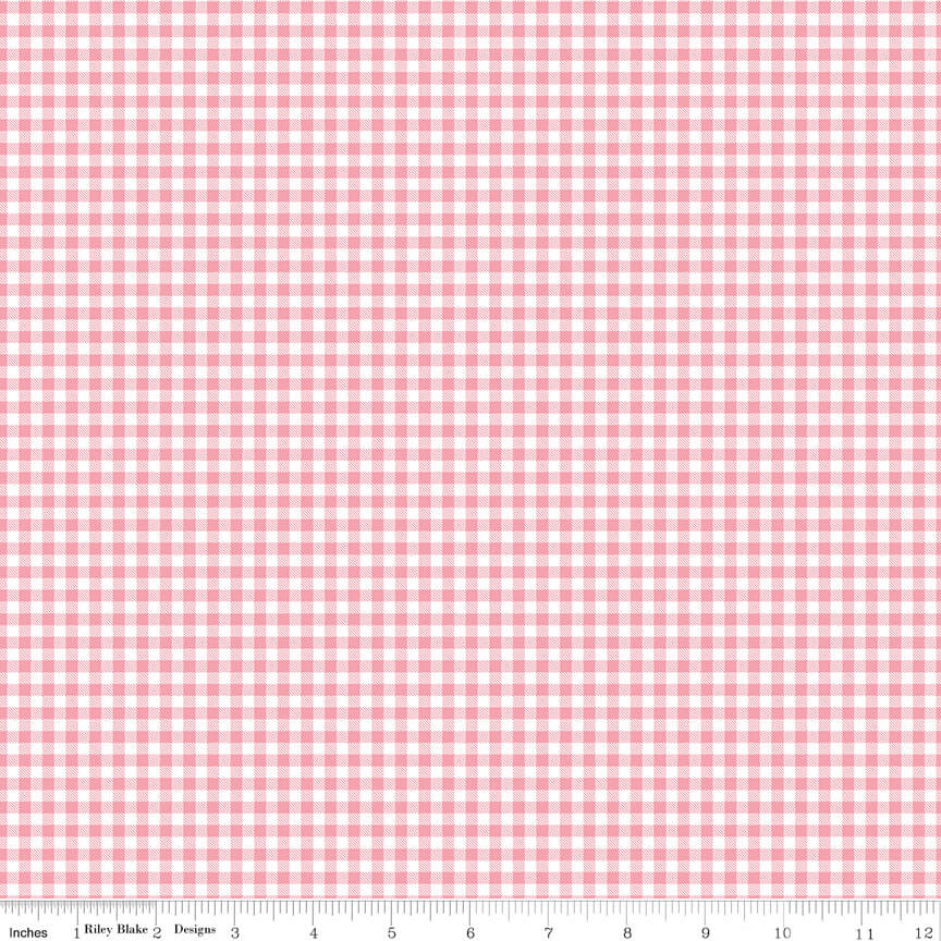 Sew in Love - Gingham - Rose