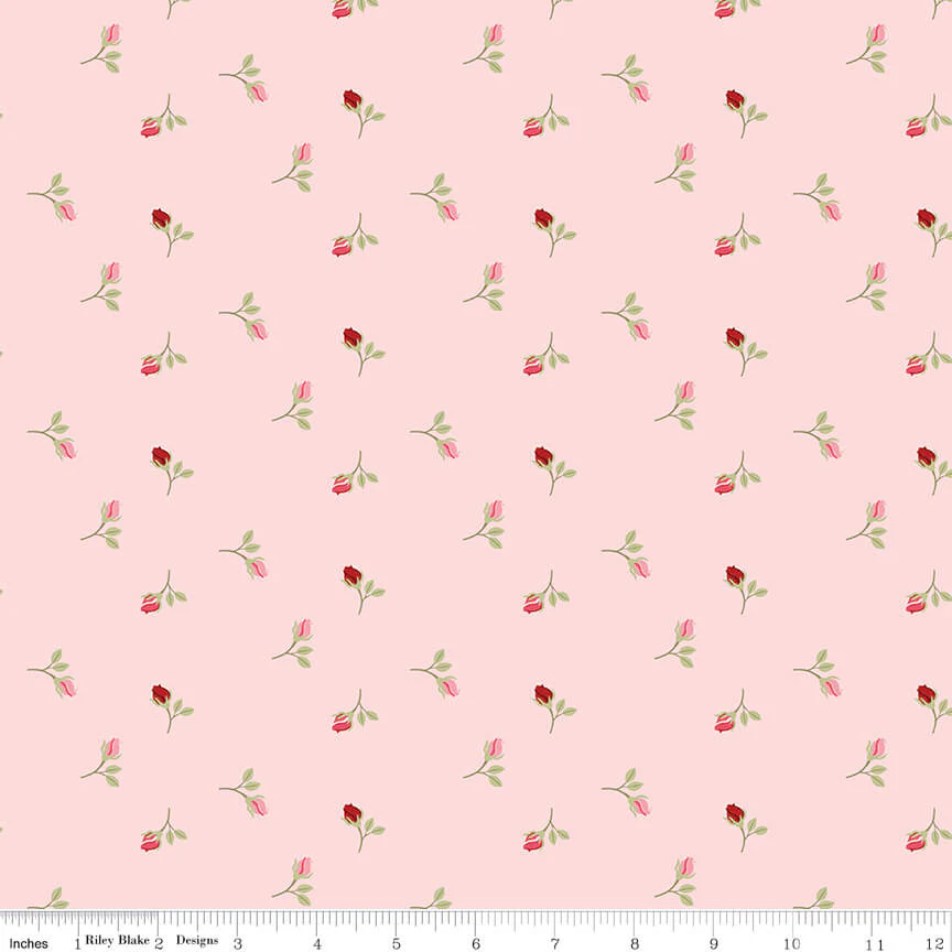 Sew in Love - Rosebuds - Blush