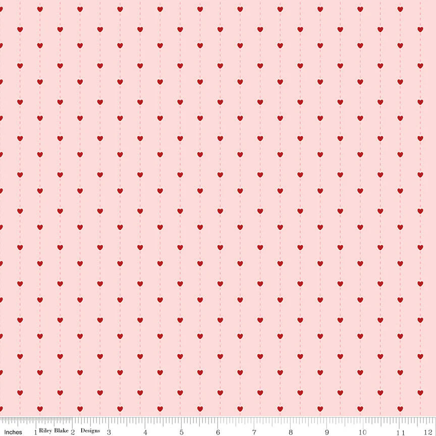 Sew in Love - Stripes - Blush