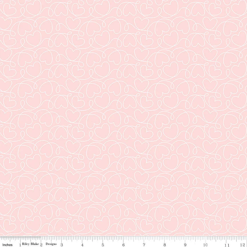Sew in Love - Tonal - Blush