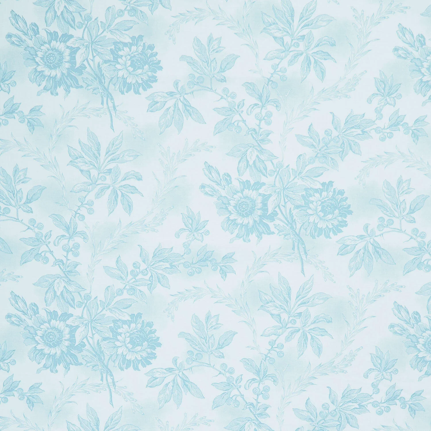 Sewing Bird - Embroidery Sky Yardage