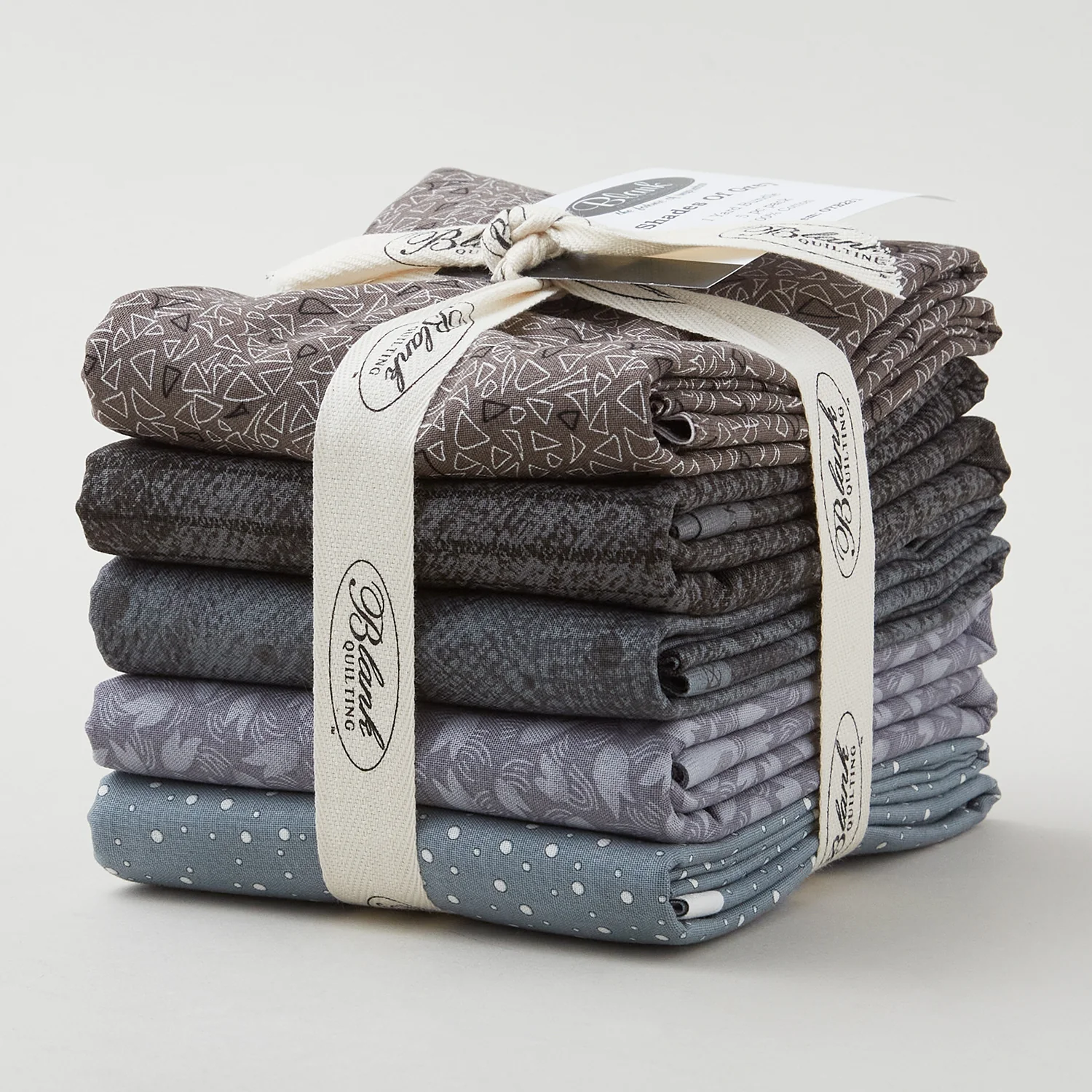 Shades of Grey Favorites One Yard Bundle - 5 Pack - Image 2