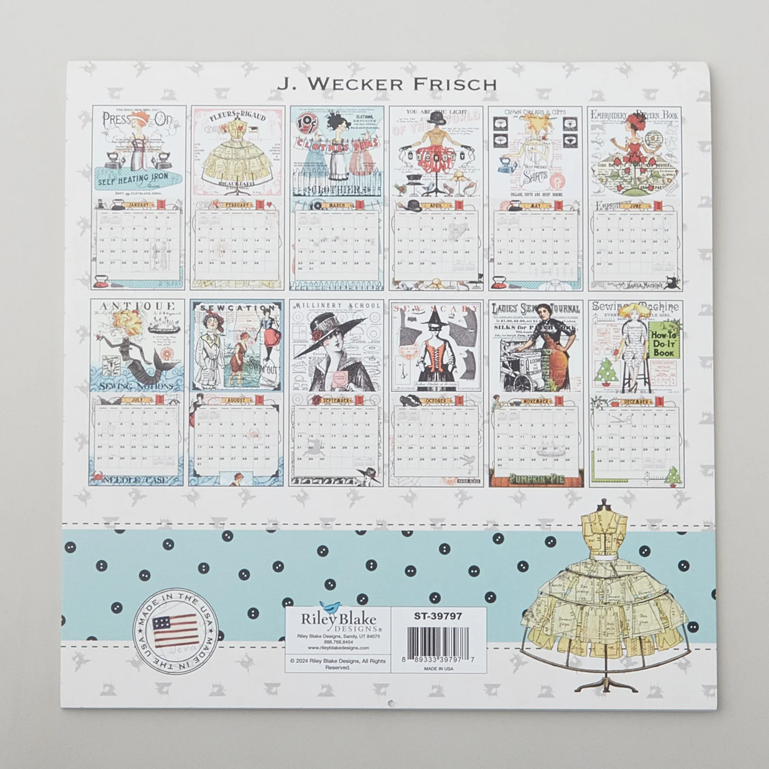 She Who Sews 2025 Wall Calendar - Image 3
