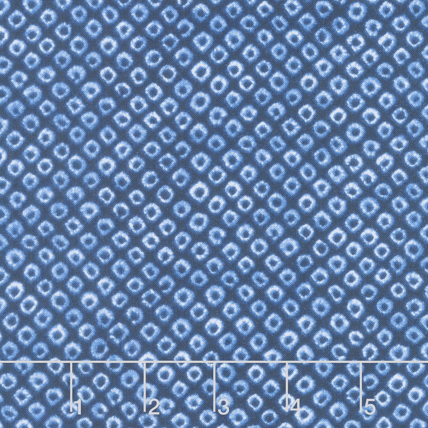 Shibori Blues - Packed Dots Navy Yardage