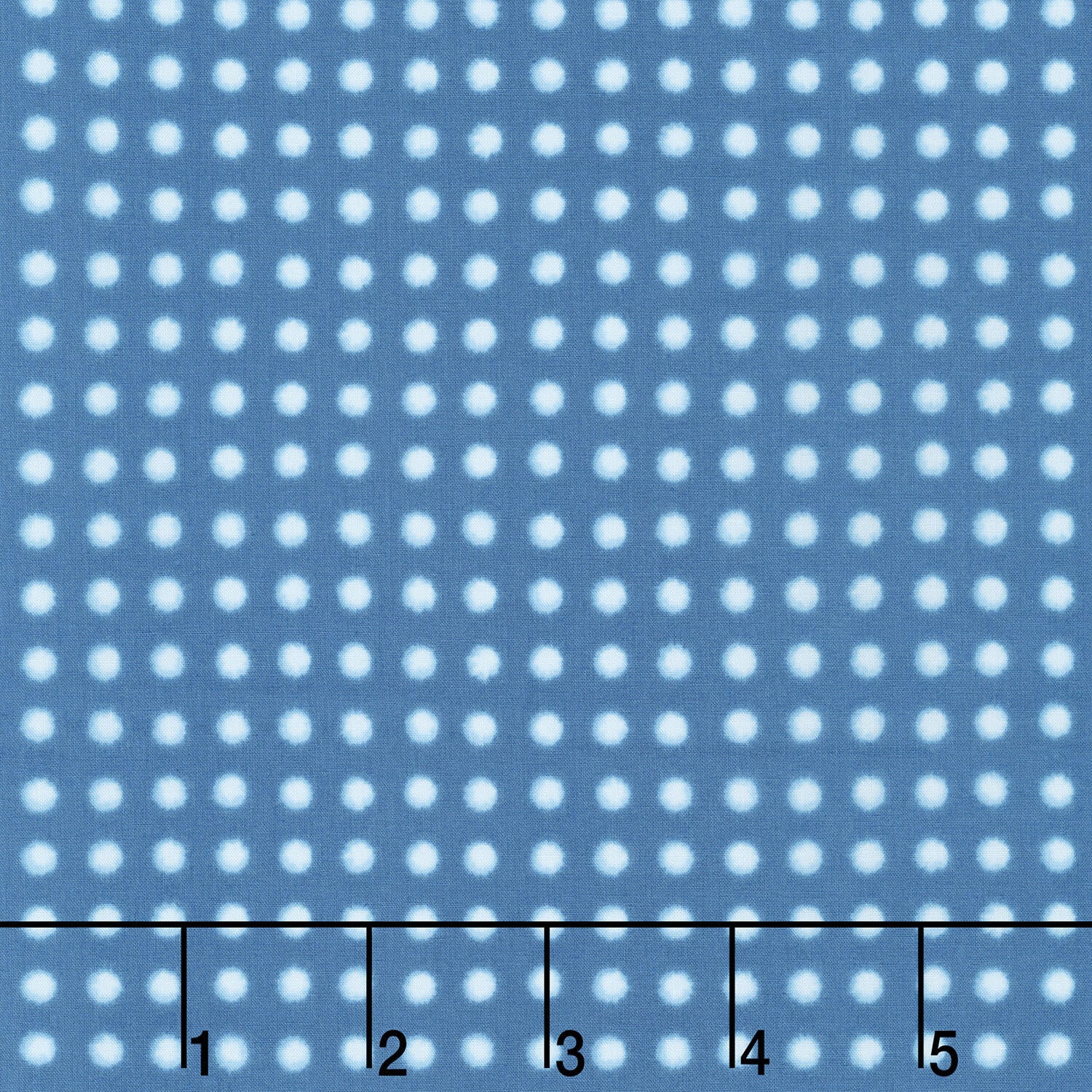 Shibori Blues - Dots Blue Yardage