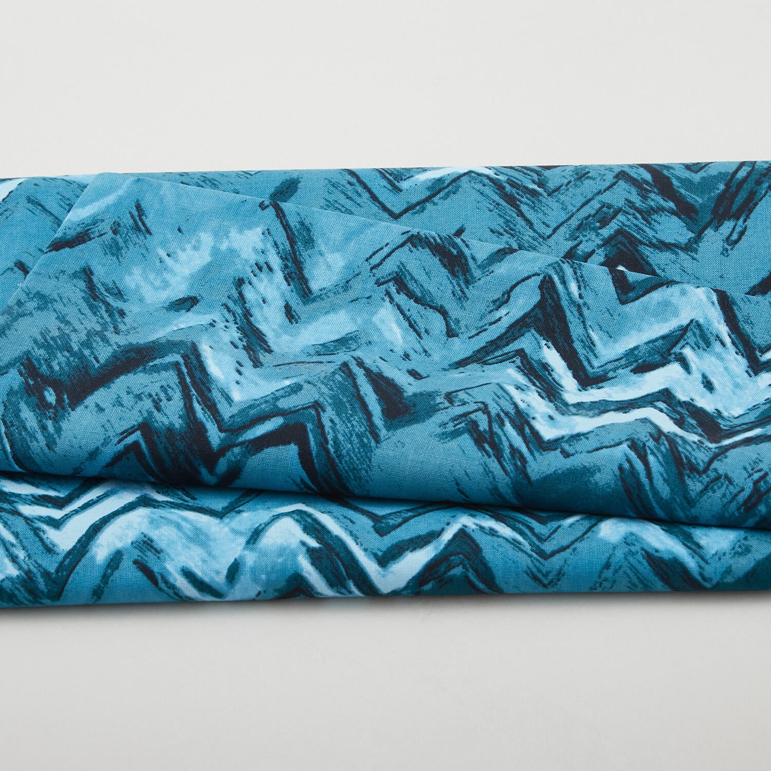 Shibori - Wave Teal 2 Yard Cut
