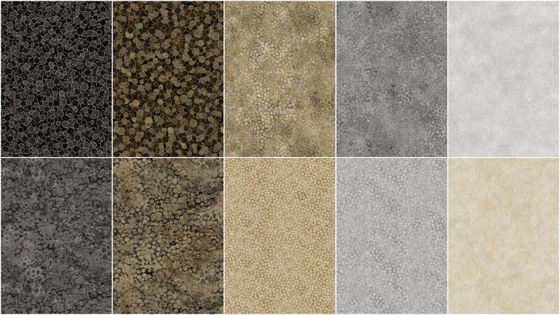Shimmer - Desert Sand & City Fog Metallic Chips - Image 3