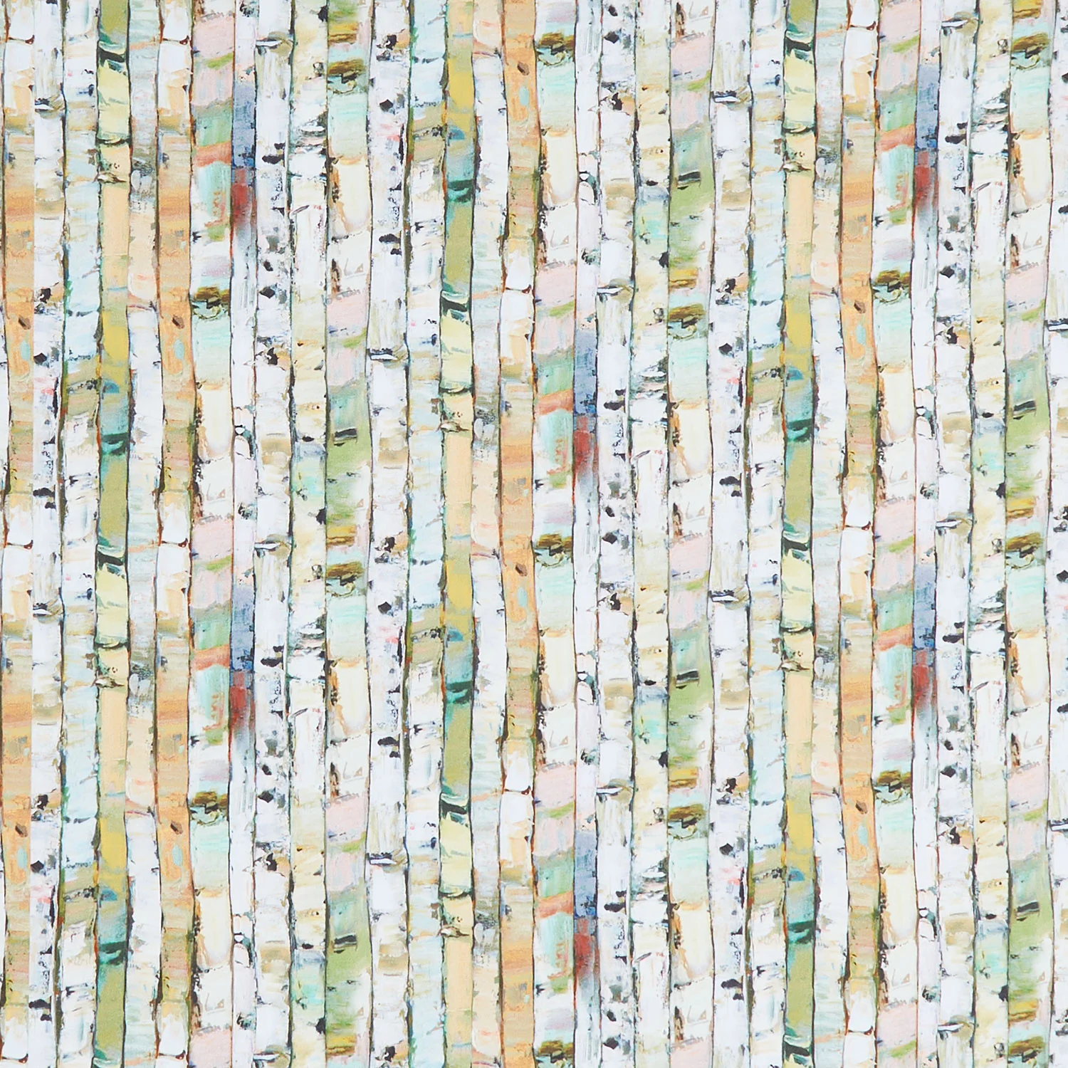 Silent Lake - Birch Lt Green Multi Yardage