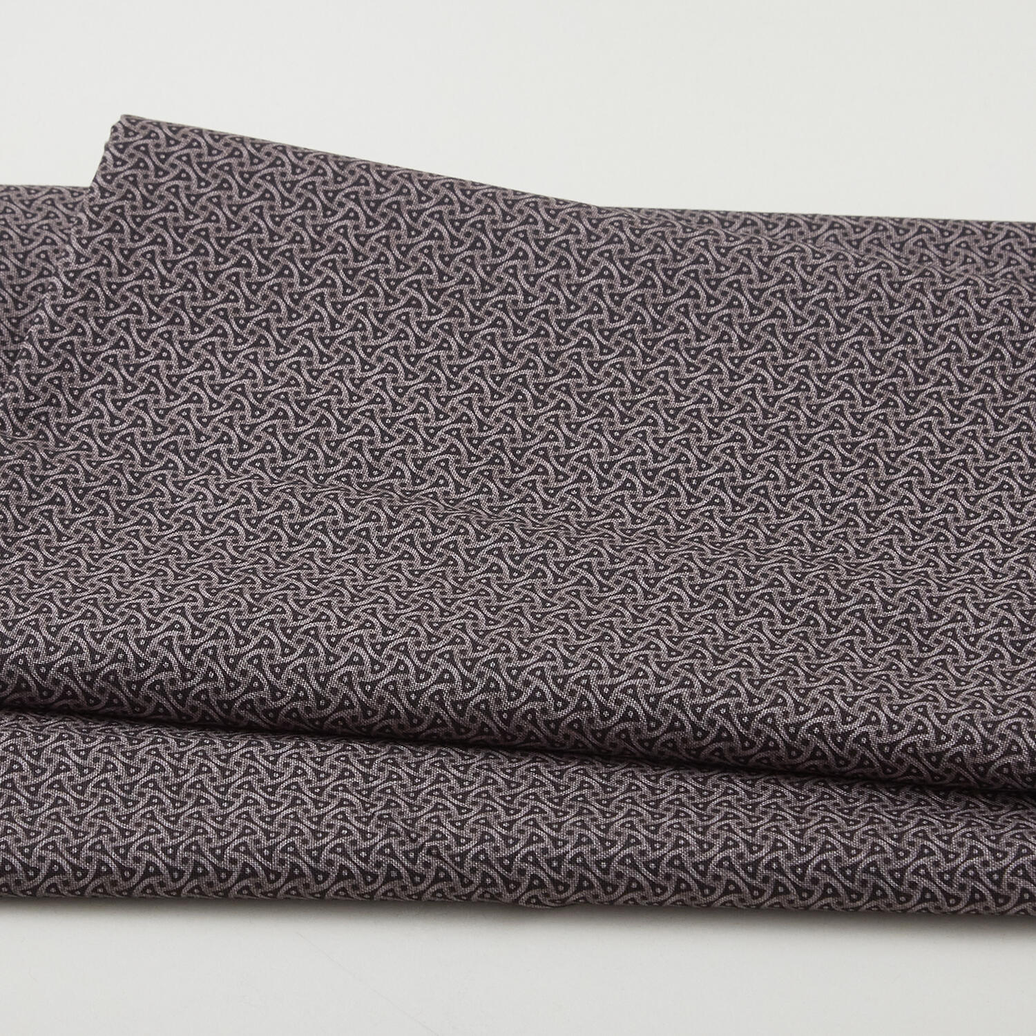 Simply Prints - Geometric Dark Gray 2 Yard Cut