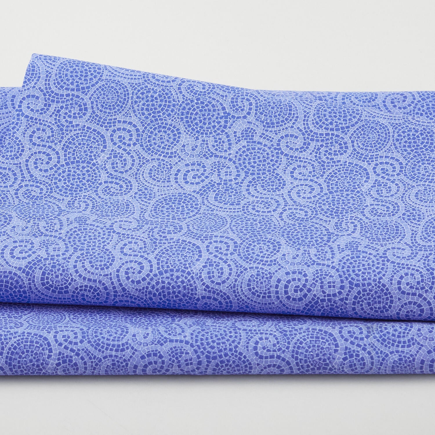 Simply Prints - Mosaic Blue 2 Yard Cut