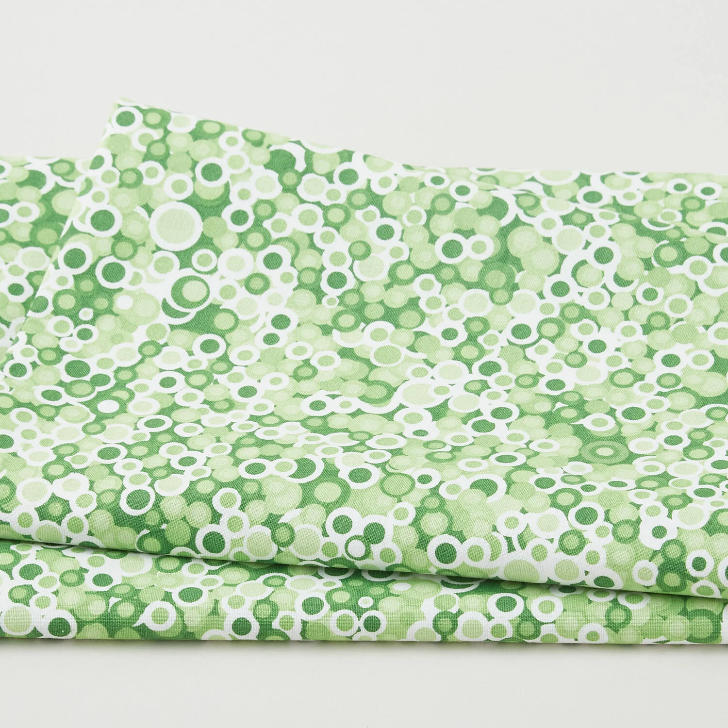 Simply Prints - Packed Circles Green 2 Yard Cut