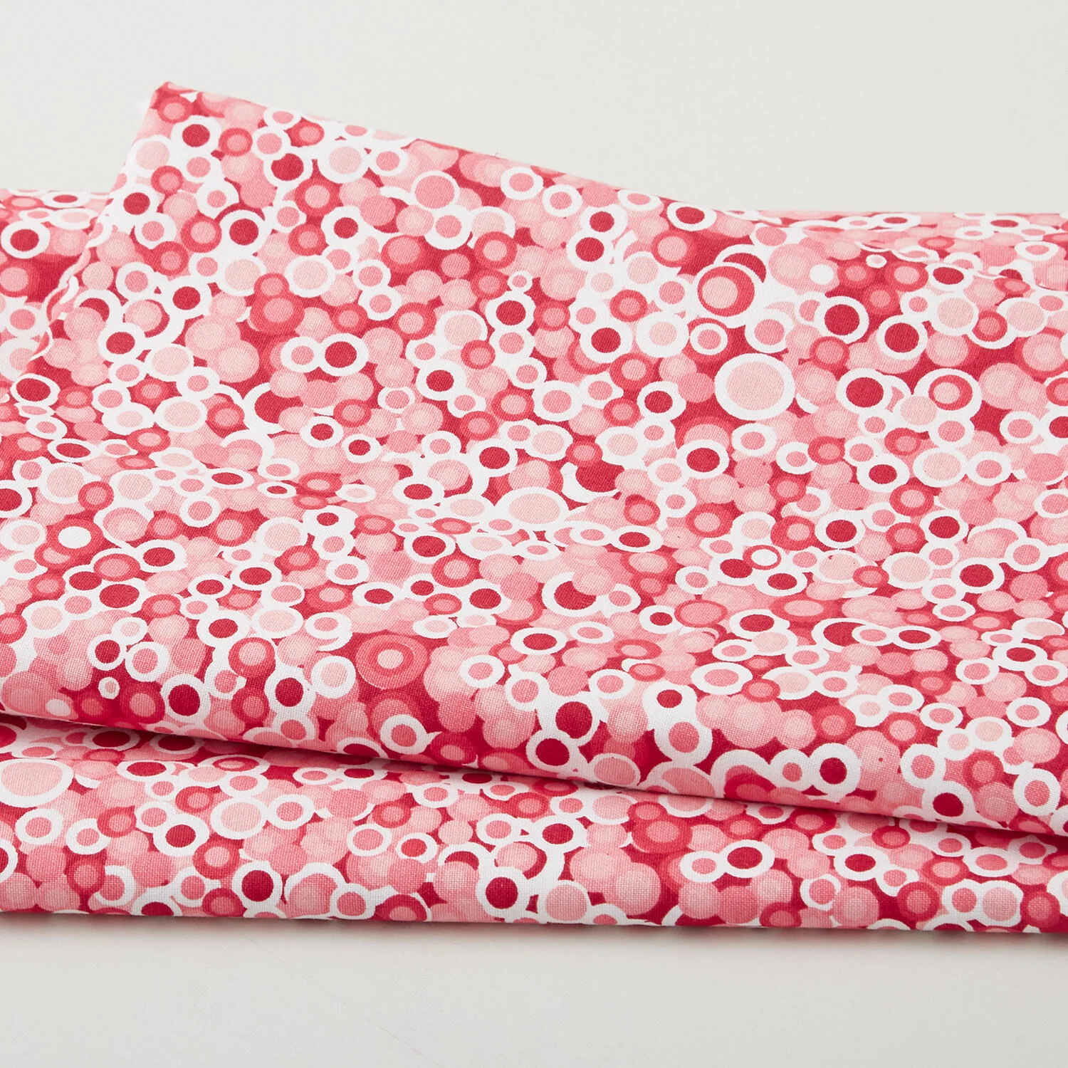 Simply Prints - Packed Circles Red 2 Yard Cut