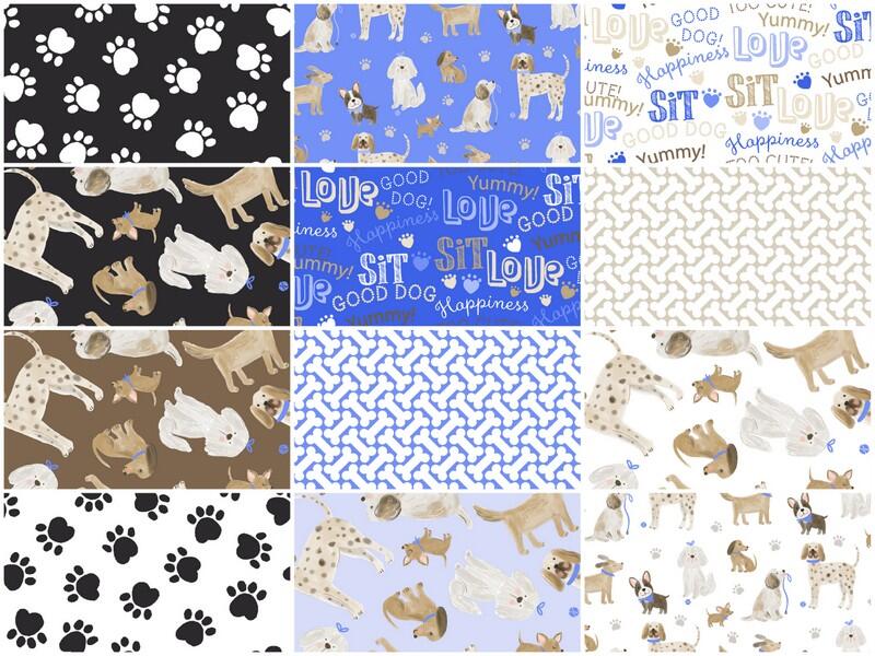 Sit Stay Love Favorites 10" Squares - Image 3