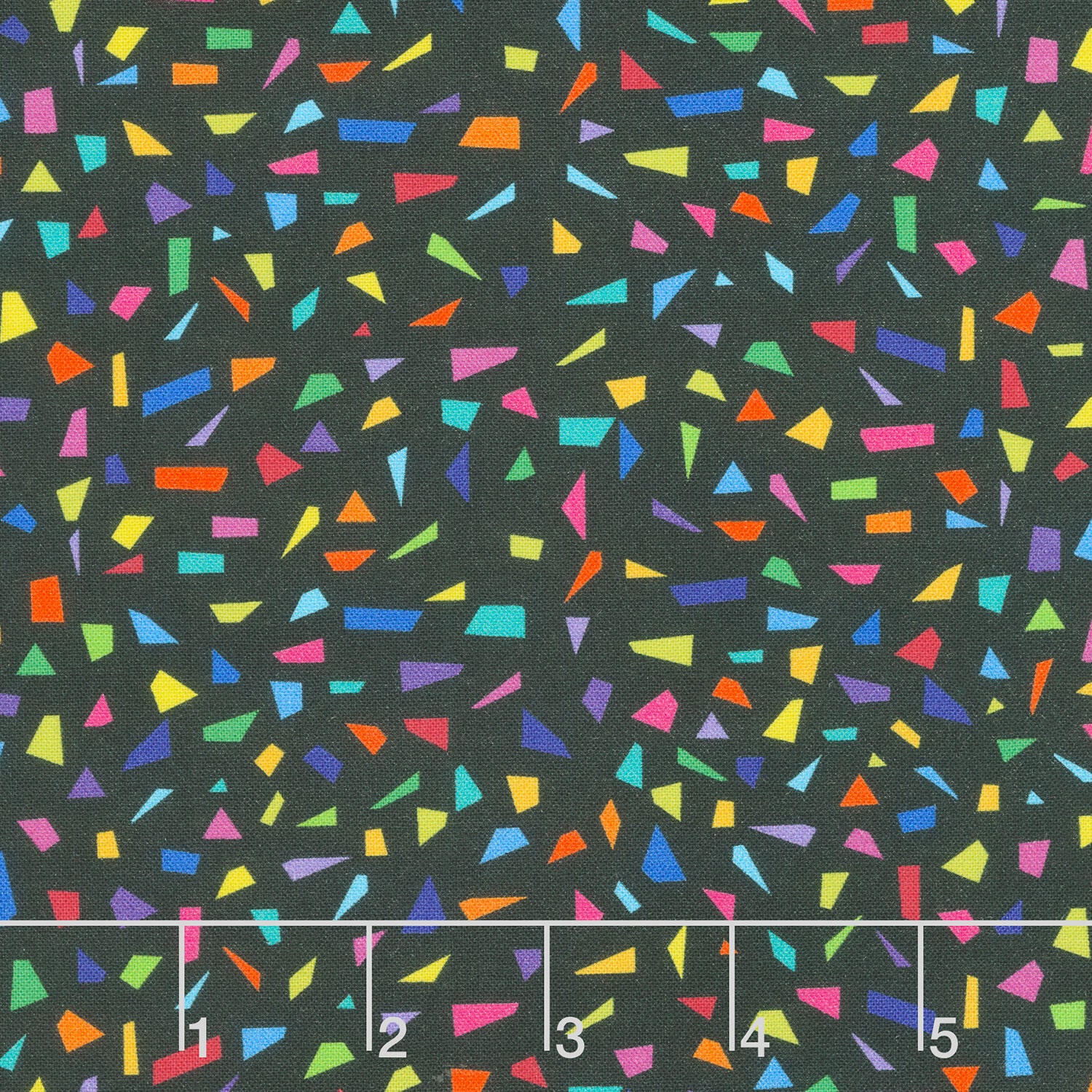 Snips Of Color - Black Yardage