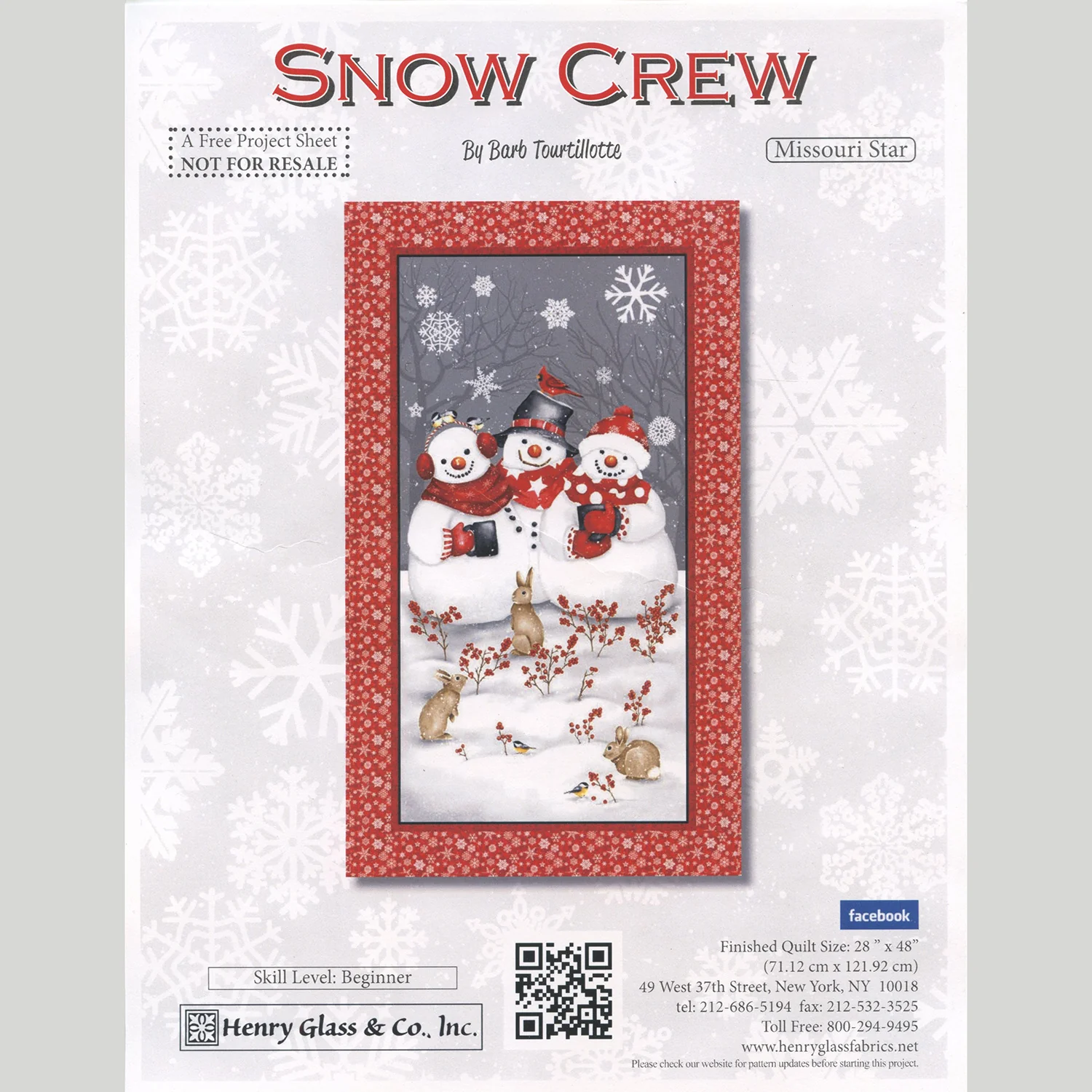 Snow Crew Quilt Kit - Image 3
