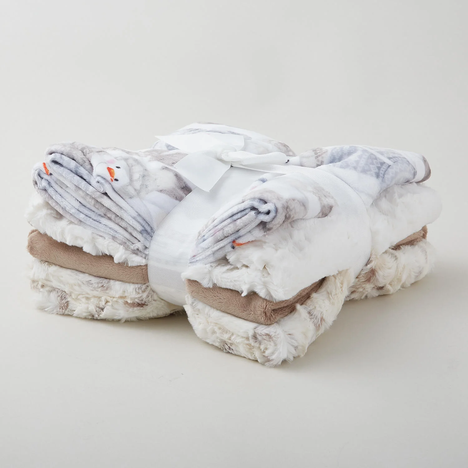Snowday Sensational Strips Cuddle Quilt Kit - Image 2
