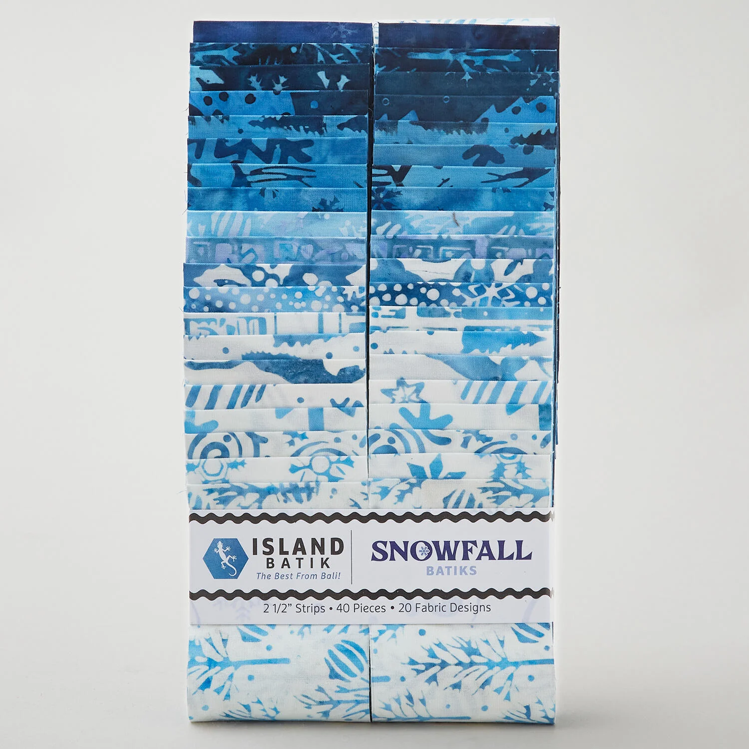 Snowfall Batiks Strips - Image 2
