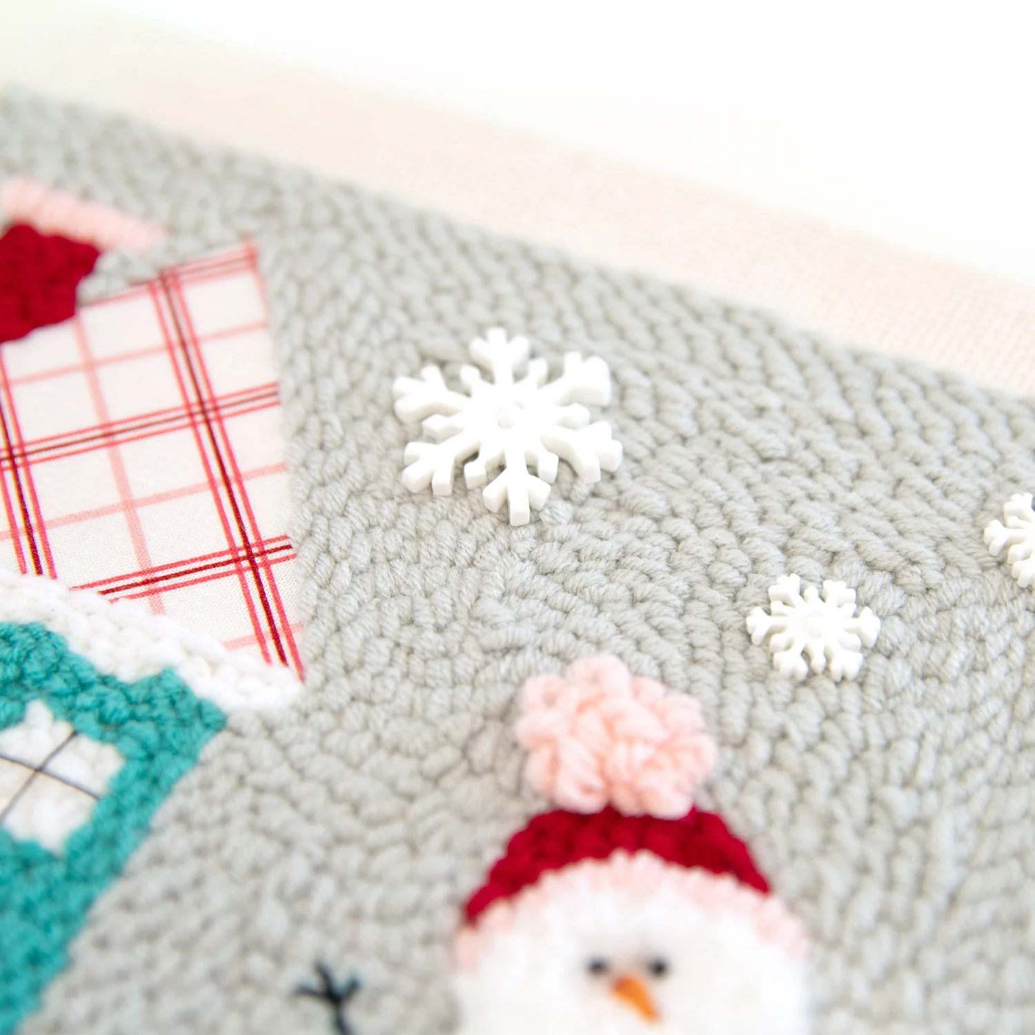 Snowplace Like Home Punch Needle Frame Kit - Image 3