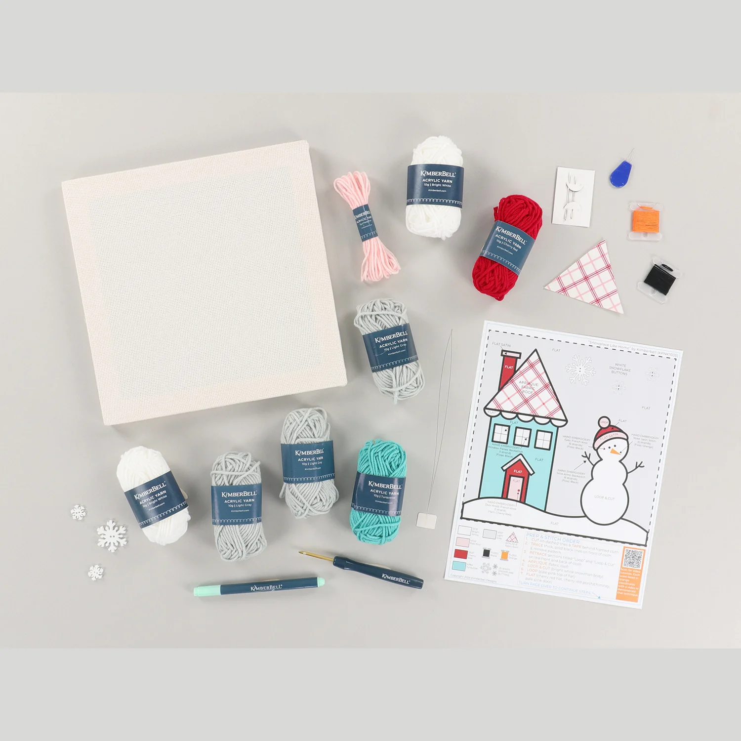 Snowplace Like Home Punch Needle Frame Kit - Image 4