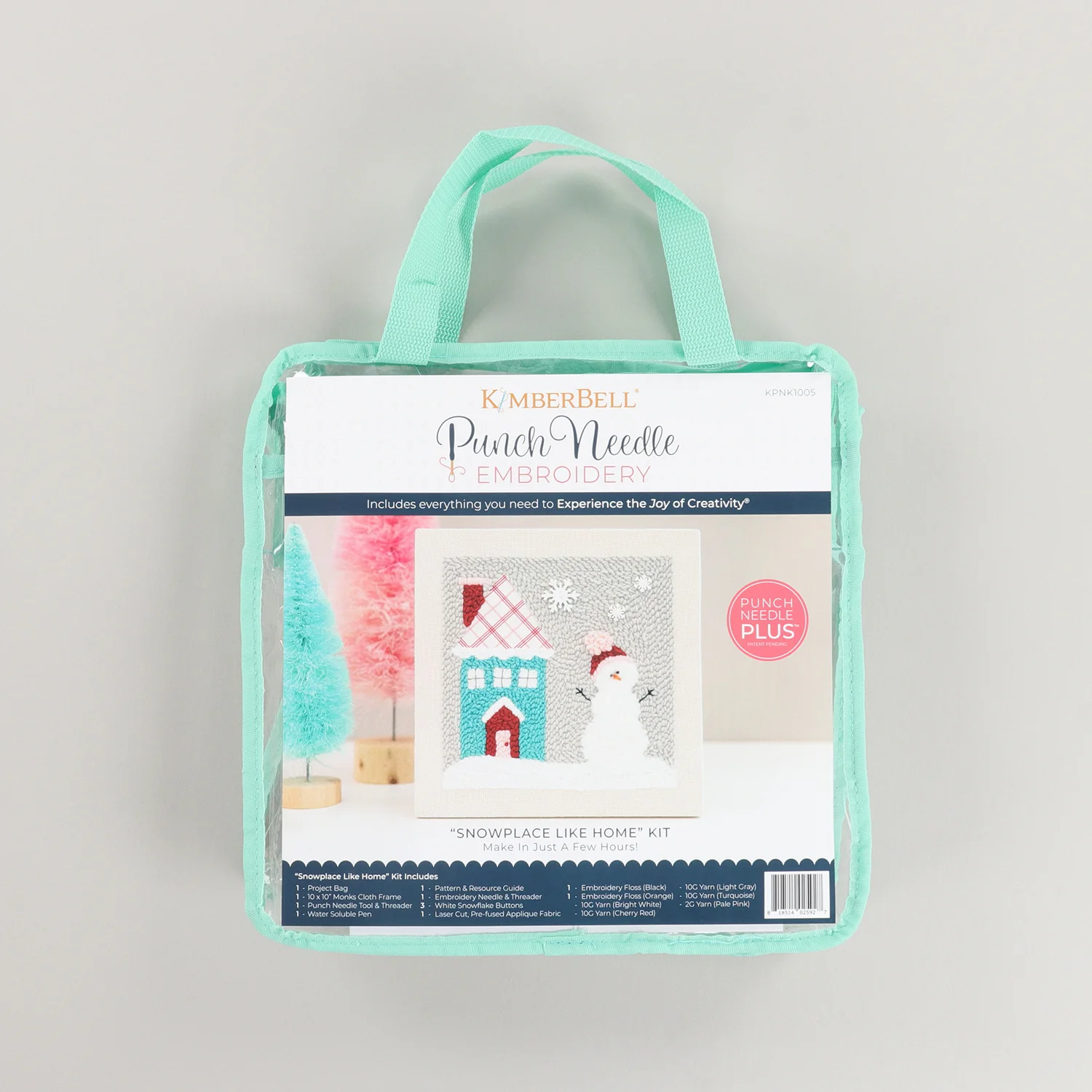 Snowplace Like Home Punch Needle Frame Kit - Image 5