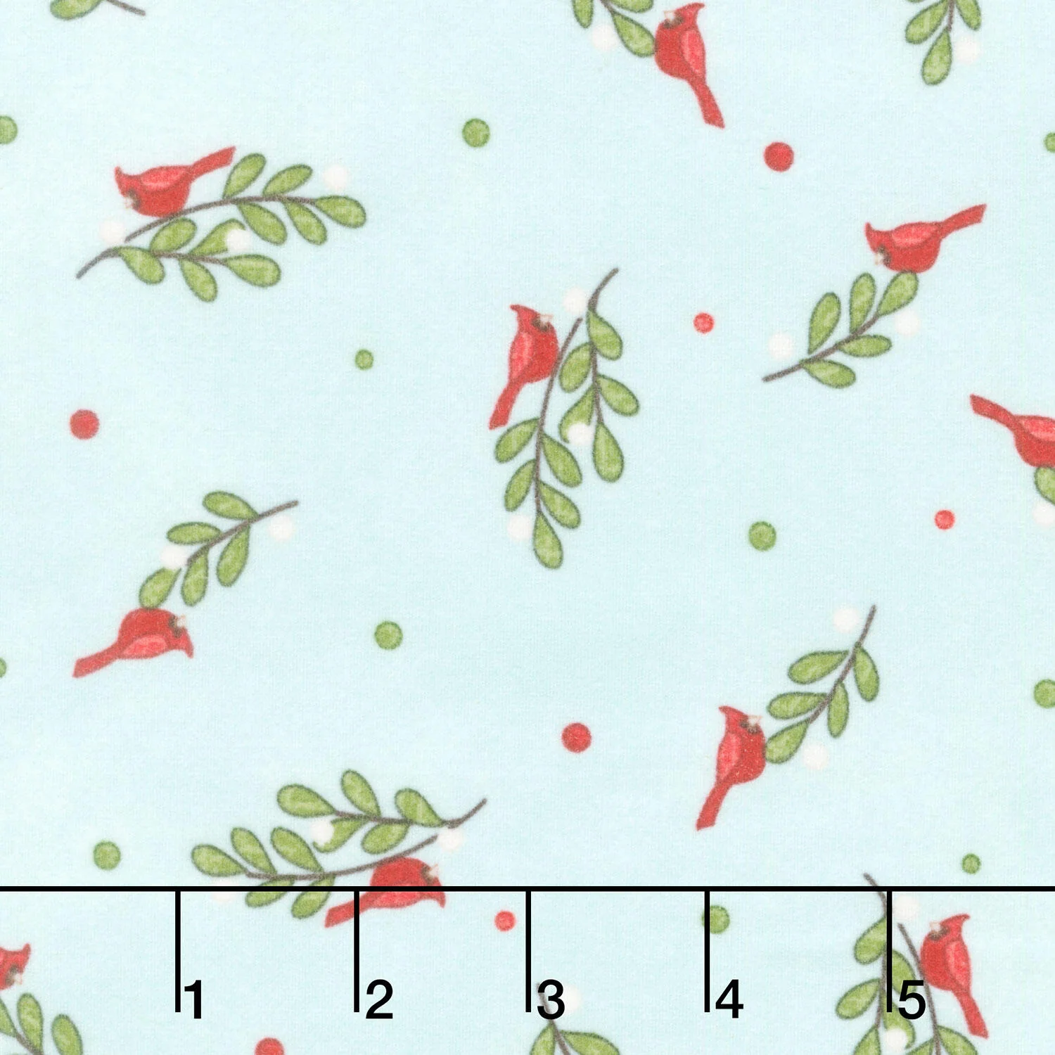 Snowtop Mountain Flannel - Bunches Aqua Yardage