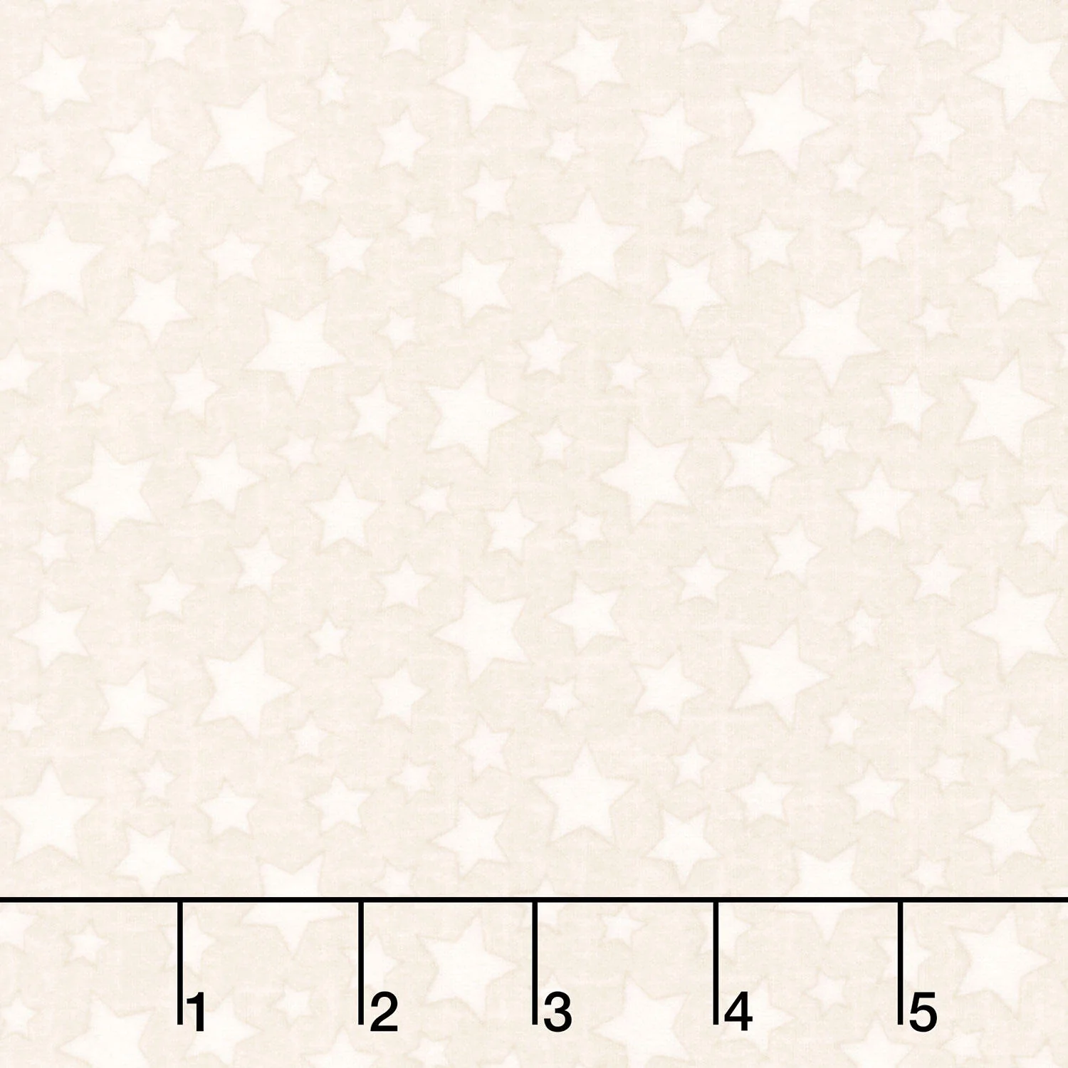 Snowtop Mountain Flannel - Star Cream Yardage