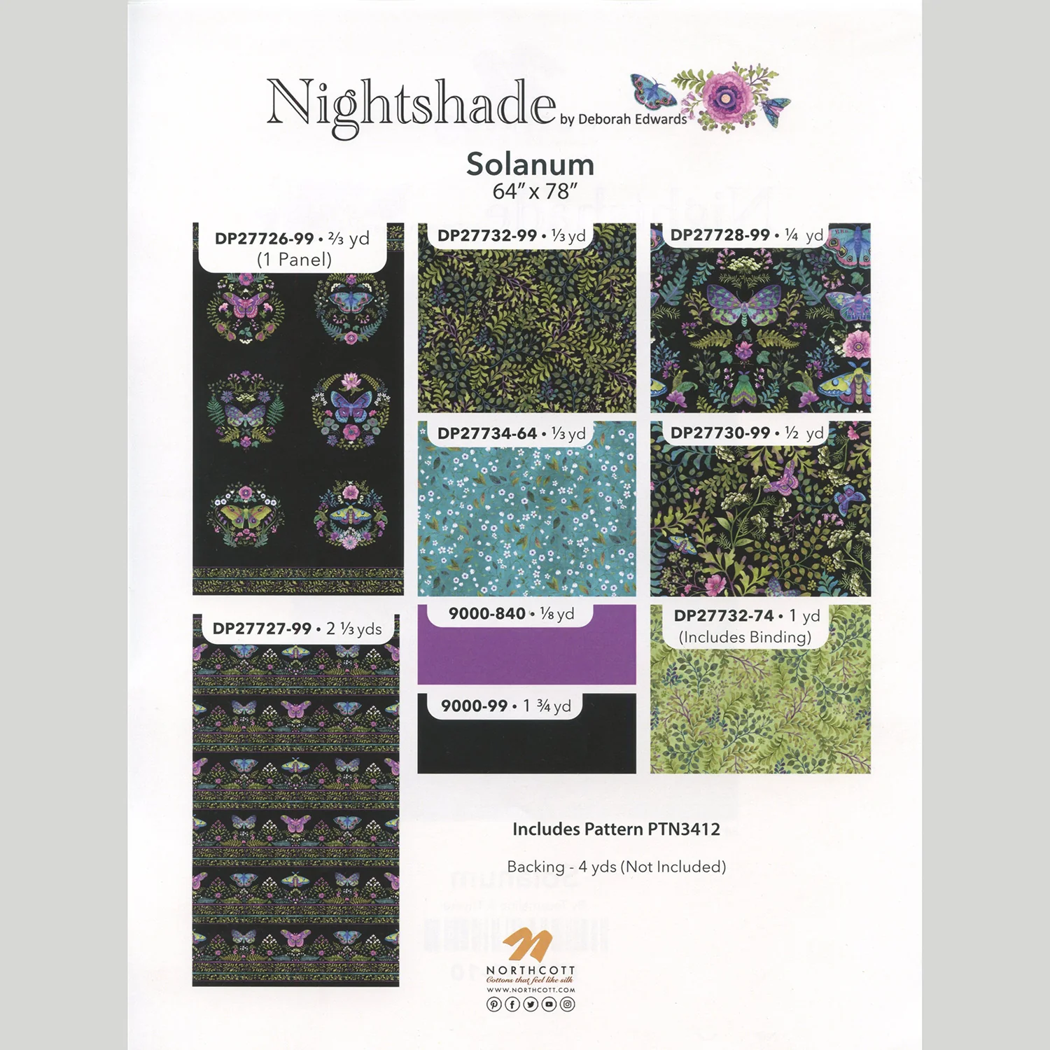 Solanum Quilt Kit - Image 4