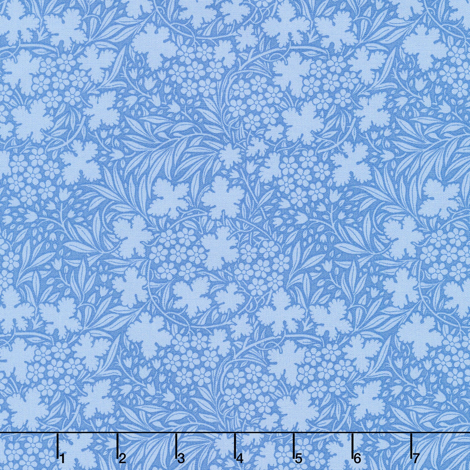 Something Blue - Bushbloom Cornflower Yardage