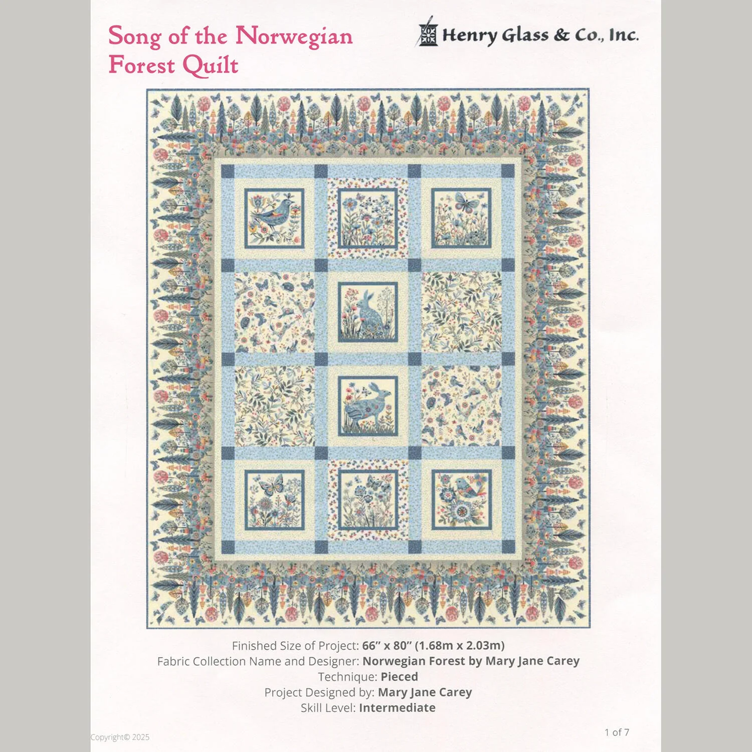 Song of the Forest Quilt Kit - Image 3