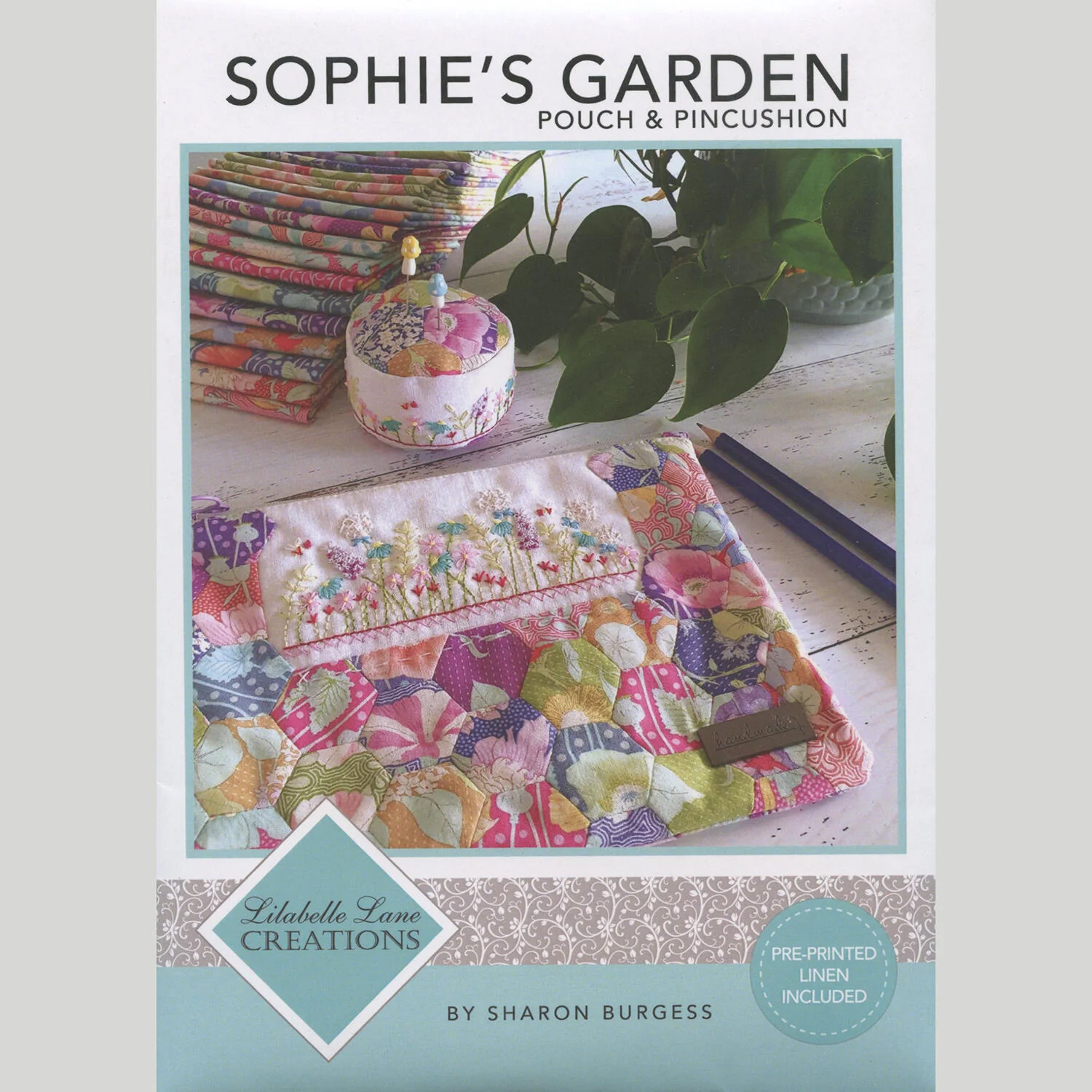 Sophie's Garden Pouch & Pincushion Pattern