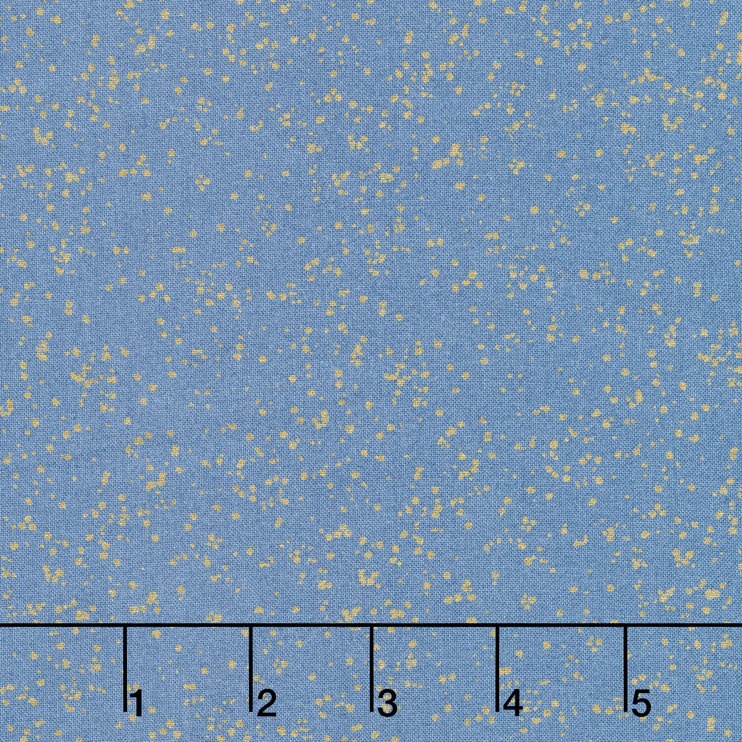 Sparkle - Sparkly Basics Dot Blue Metallic Yardage