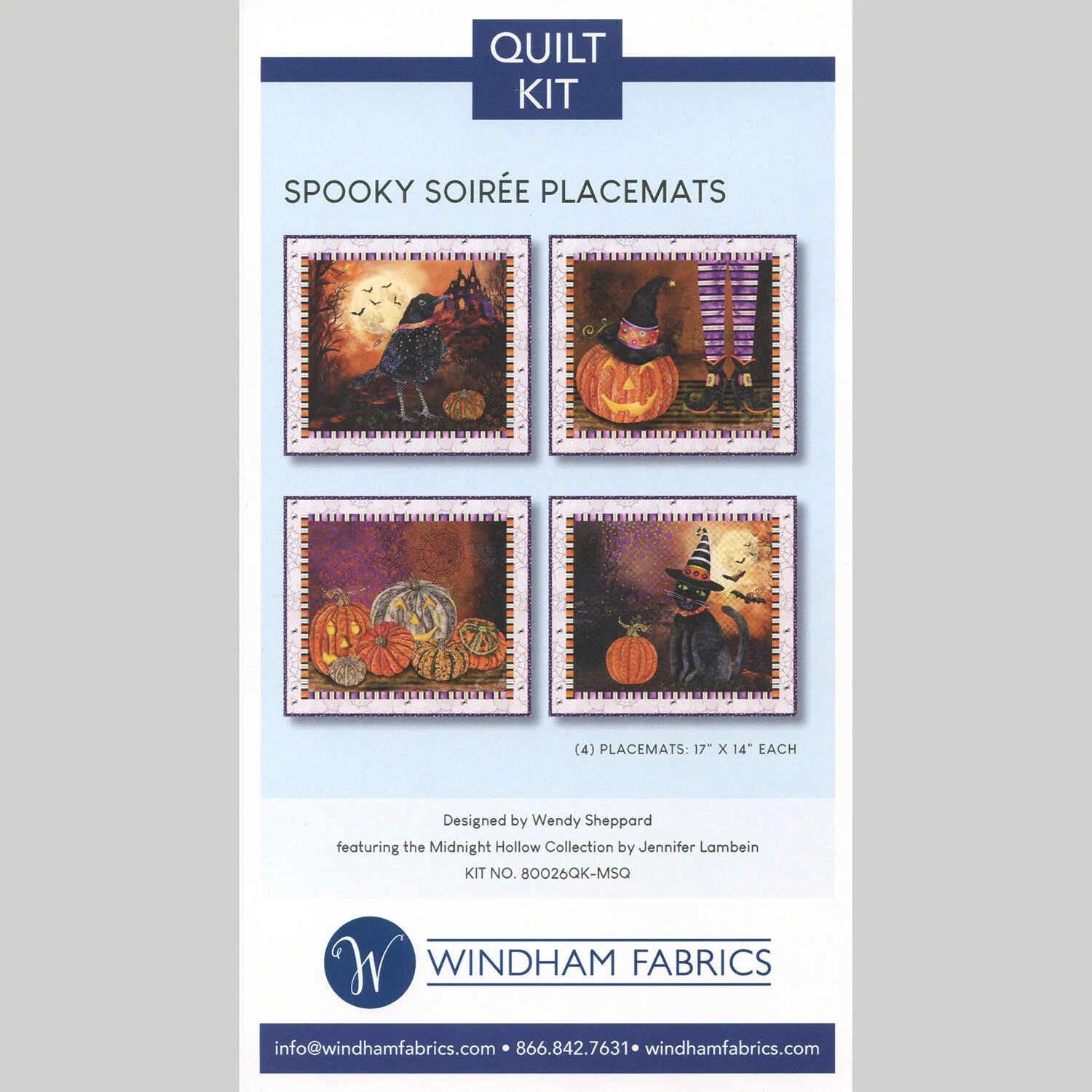 Spooky Soiree Midnight Hollow Placemats Kit - Image 7