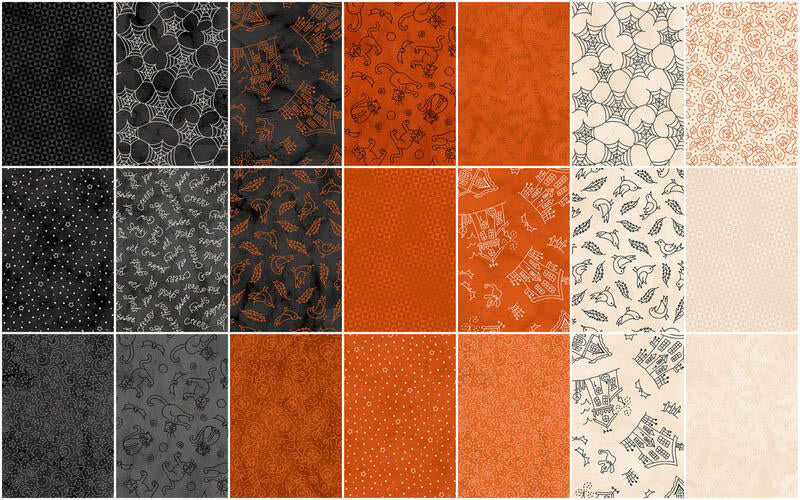 Spooky Stitches Fat Quarter Bundle - Image 3