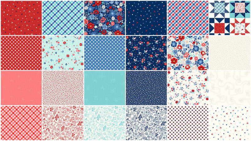 Star Spangled Beauty 2 1/2" Strips - Image 3
