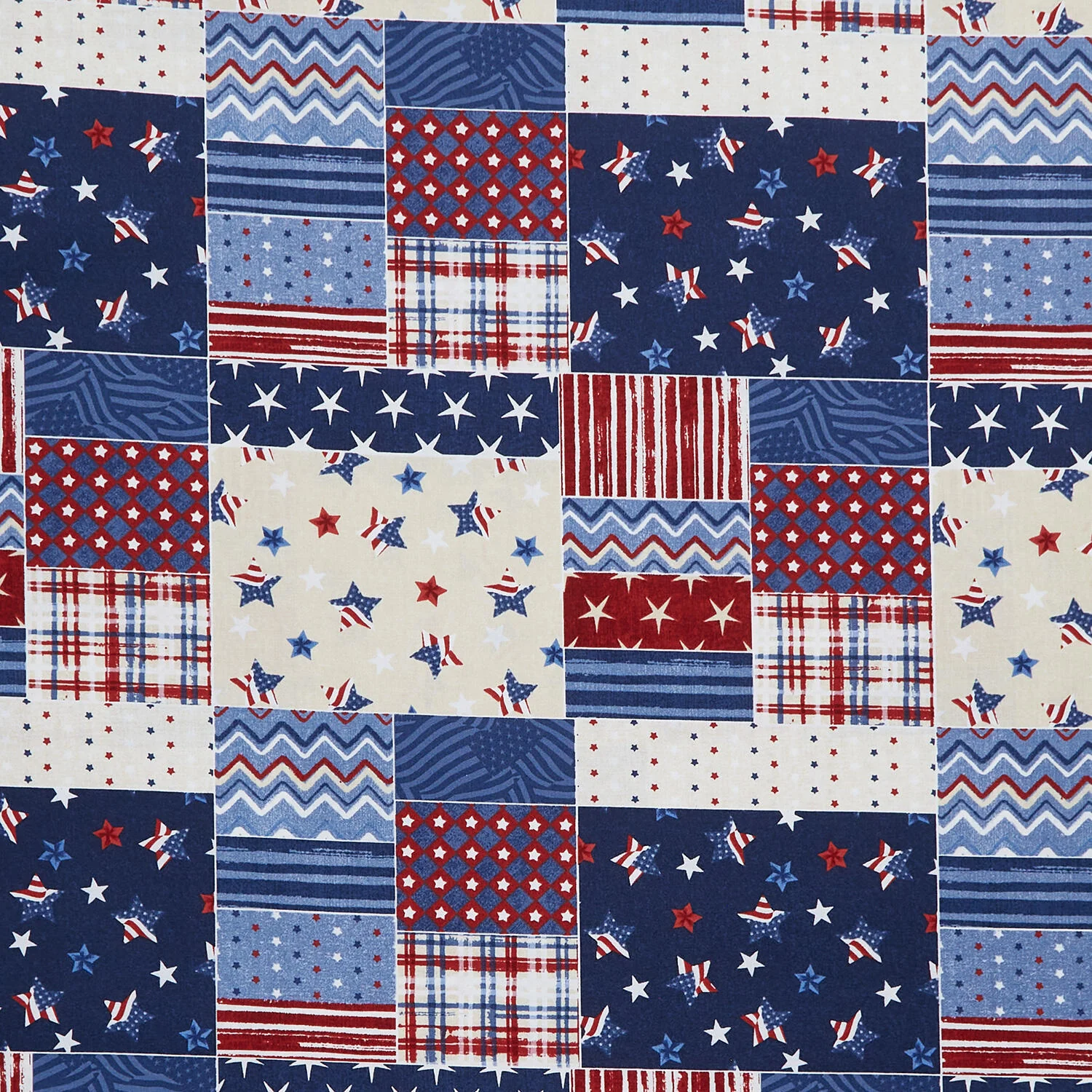 Stars Of Valor - Patchwork Multi Yardage