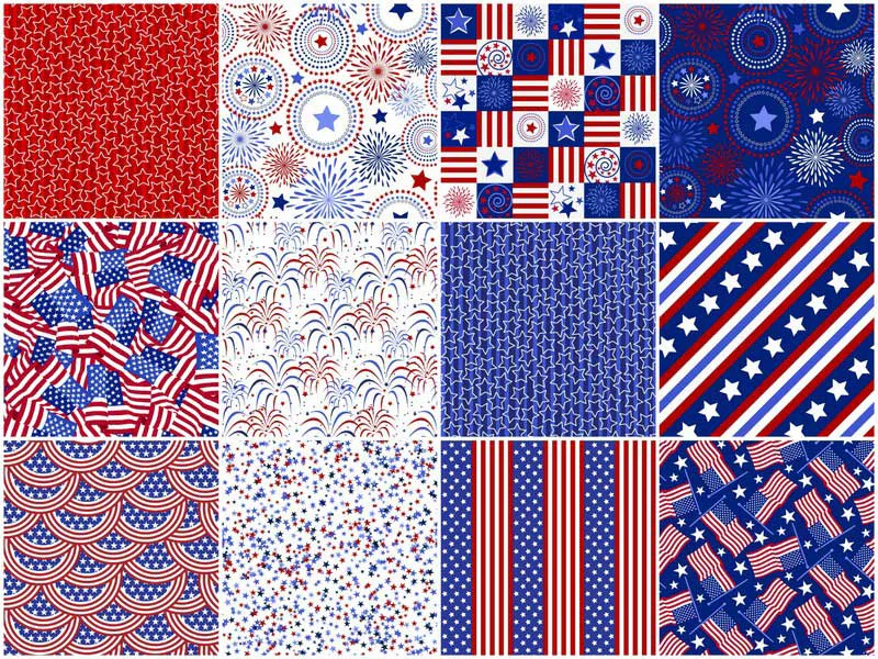 Stars & Stripes Favorites 10" Squares - Image 3