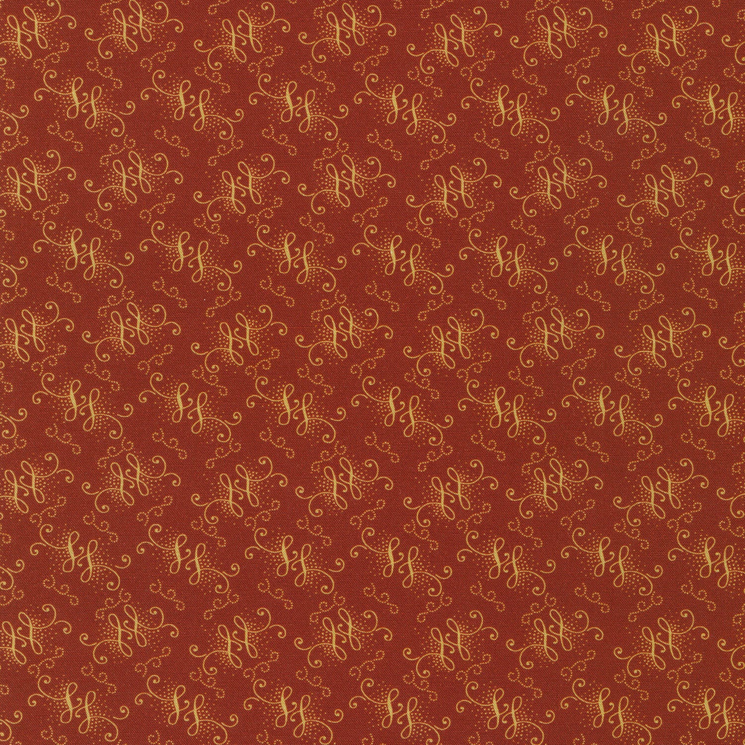 Stone Bridge - Swirls Red Yardage