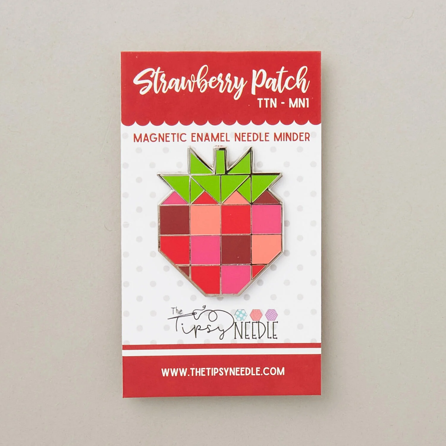 Strawberry Patch Needle Minder - Image 2