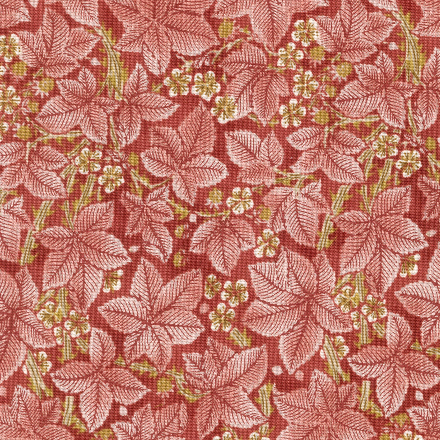 Suffolk Holiday - Bramble Scarlett Yardage