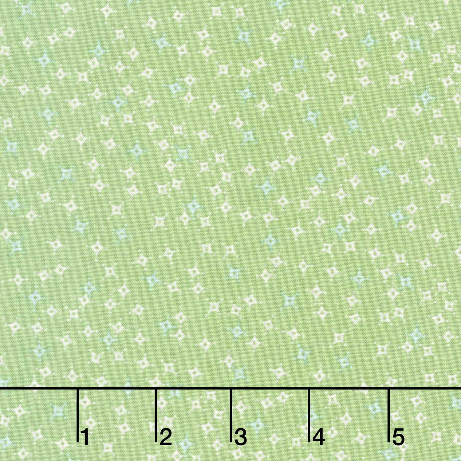 Sugarberry - Night Sky Green Yardage