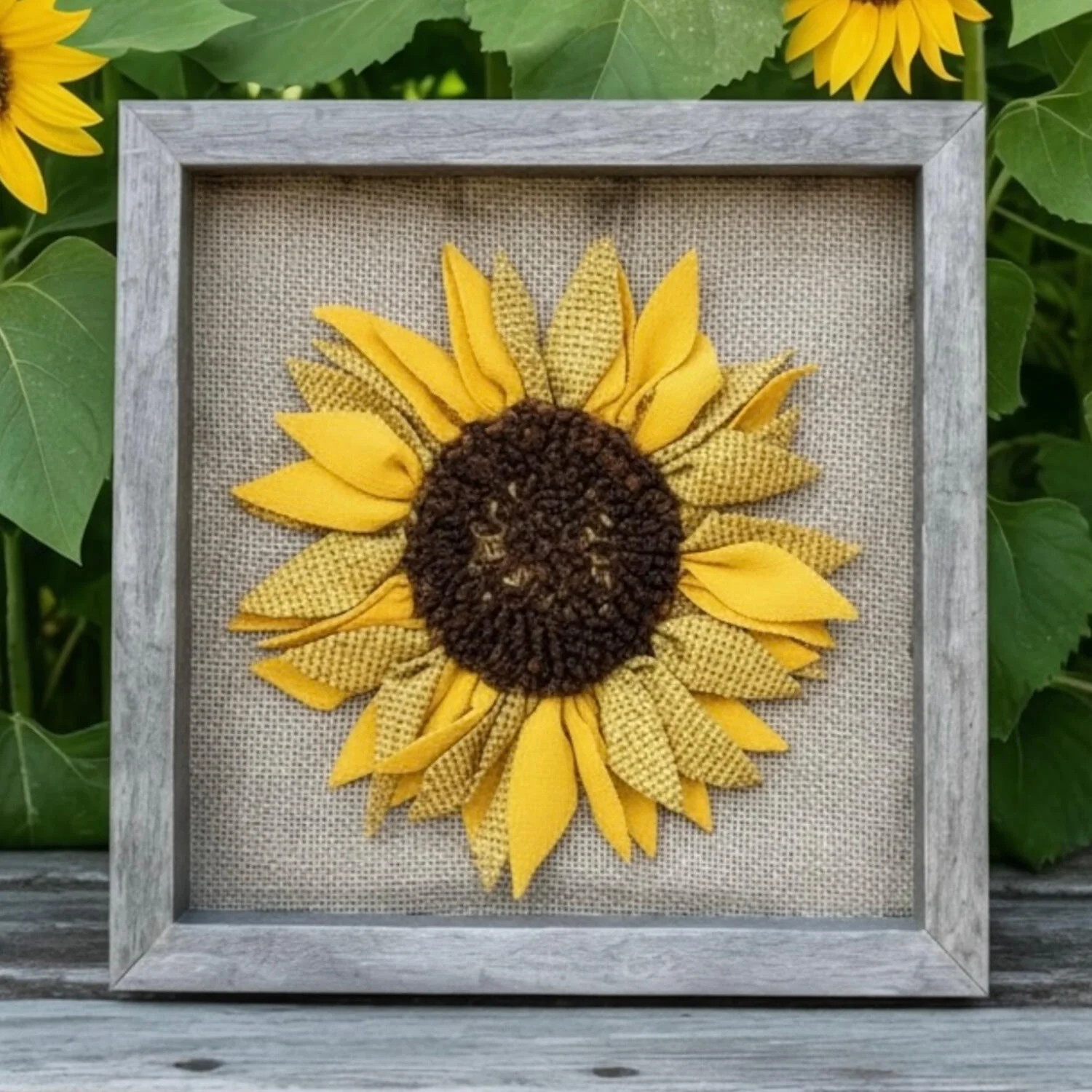 Sunflower Proddy And Punch Needle Kit