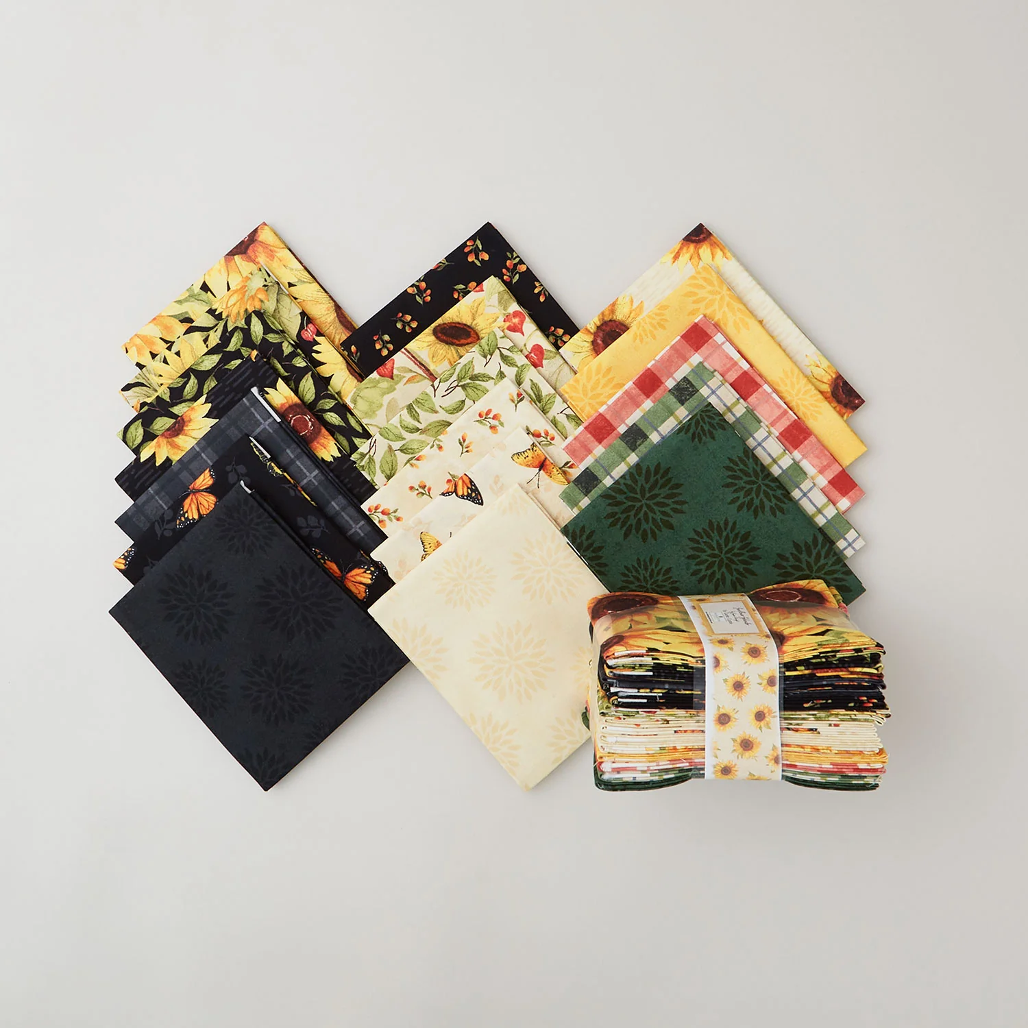 Sunflower Splendor Fat Quarter Crystals