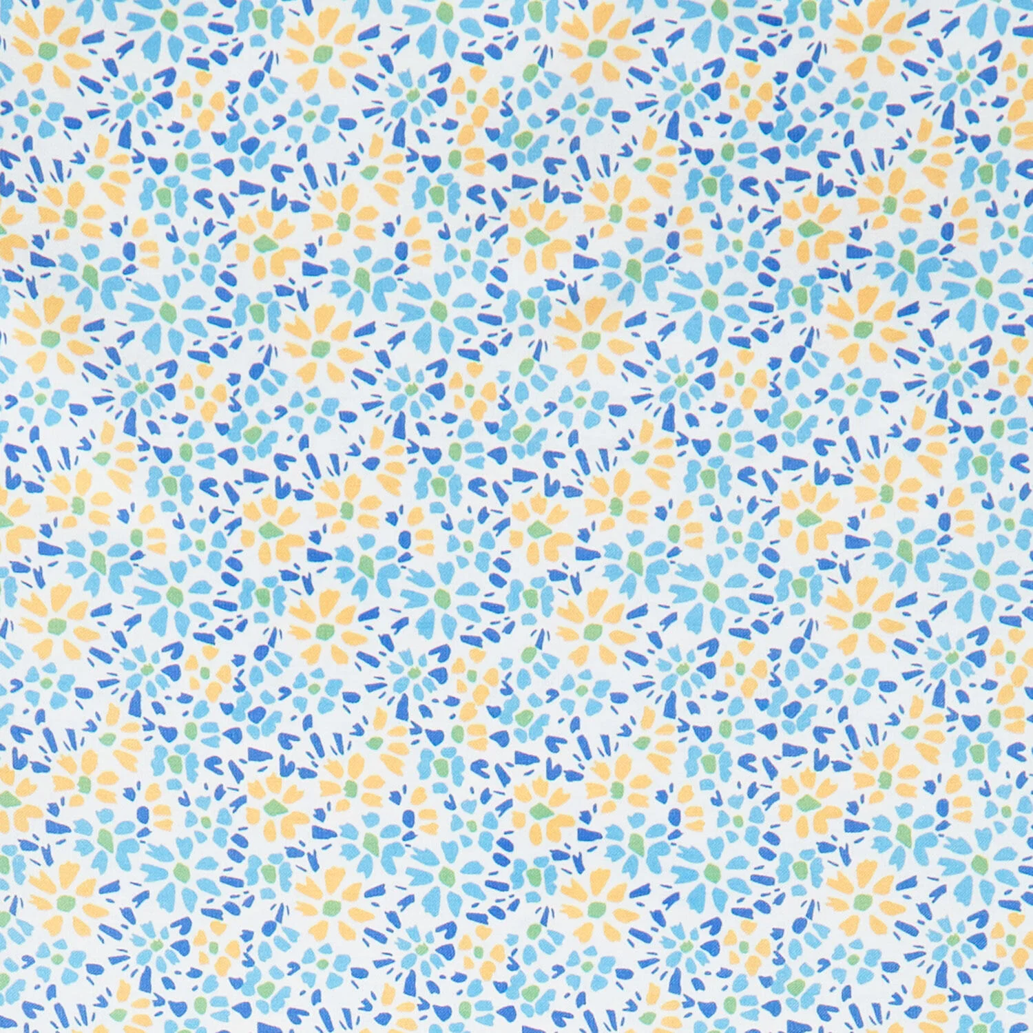 Sunlit Splendor Favorites - Medium Packed Flowers White 2 Yard Cut - Image 2