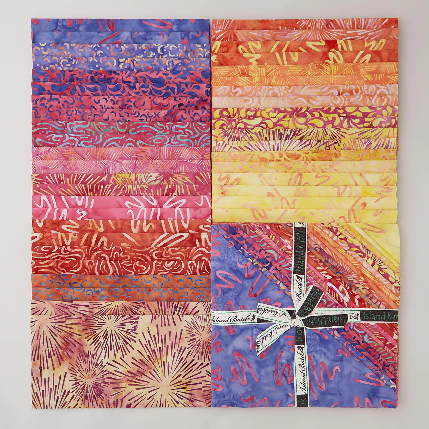 Sunset Batiks Stacks